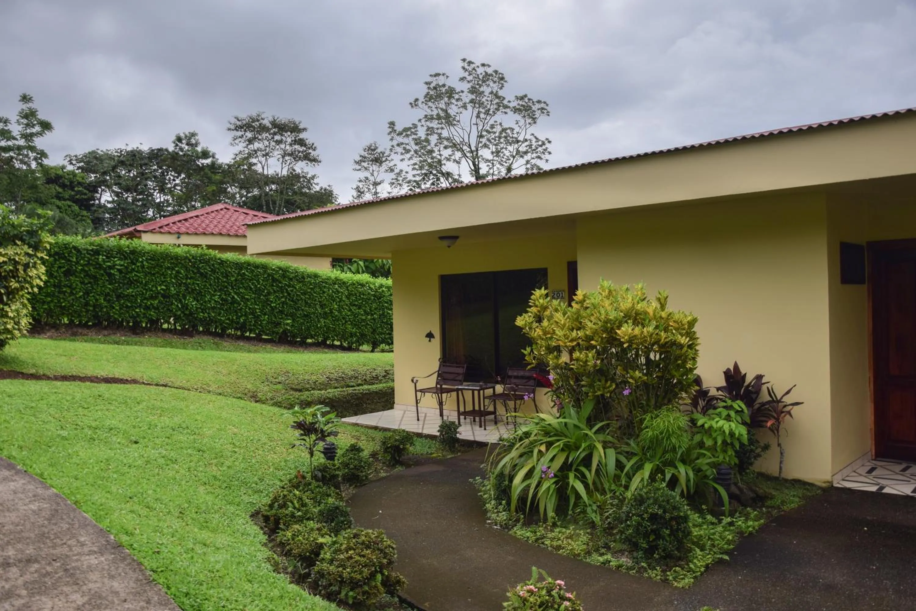 Patio in Arenal Volcano Inn