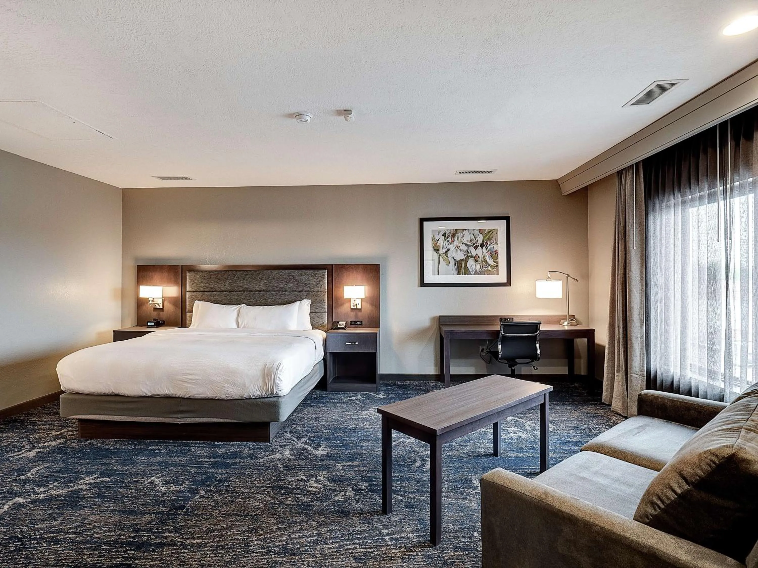 Bedroom, Bed in DoubleTree by Hilton Bloomington