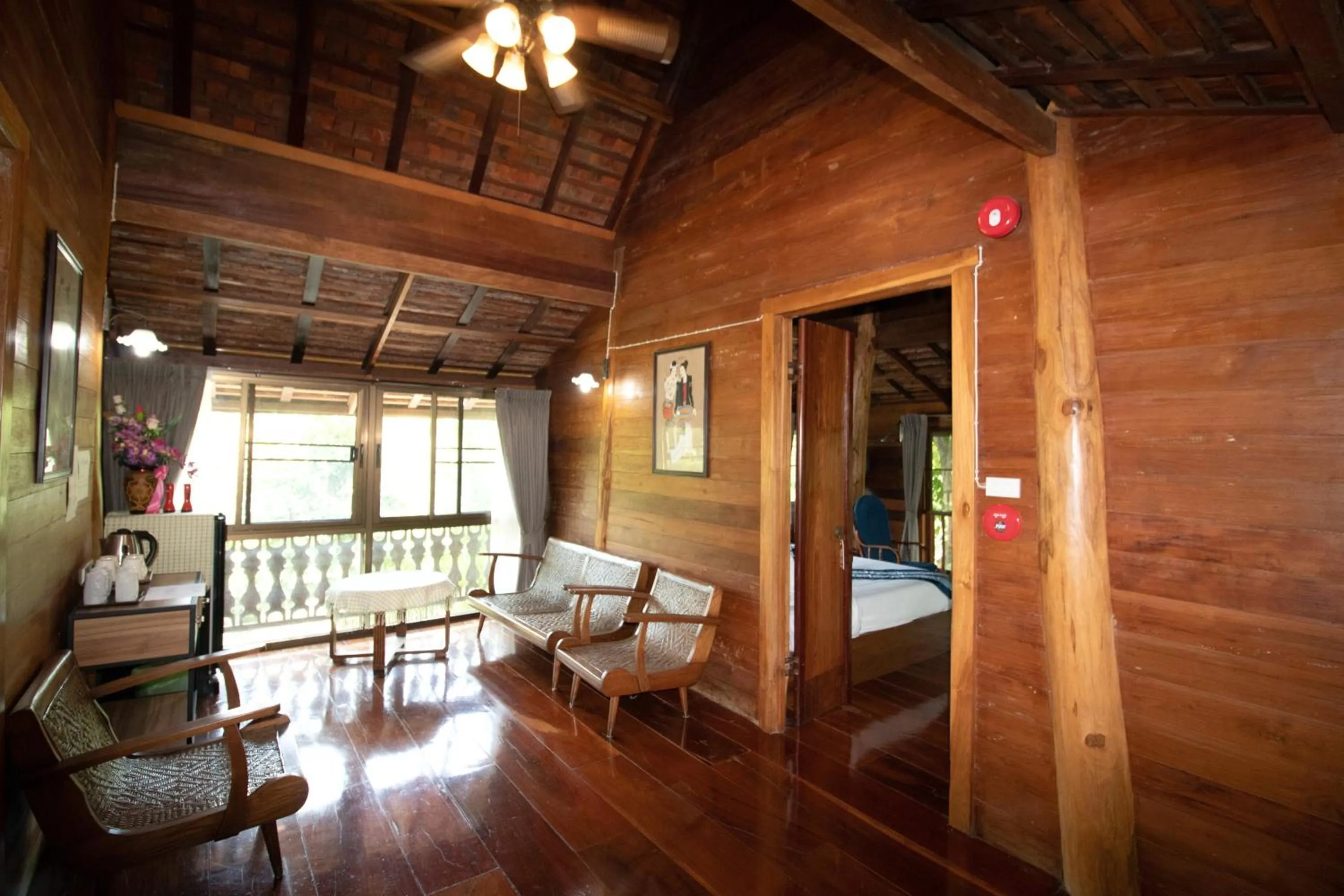 Living room in Royal Train Garden Resort