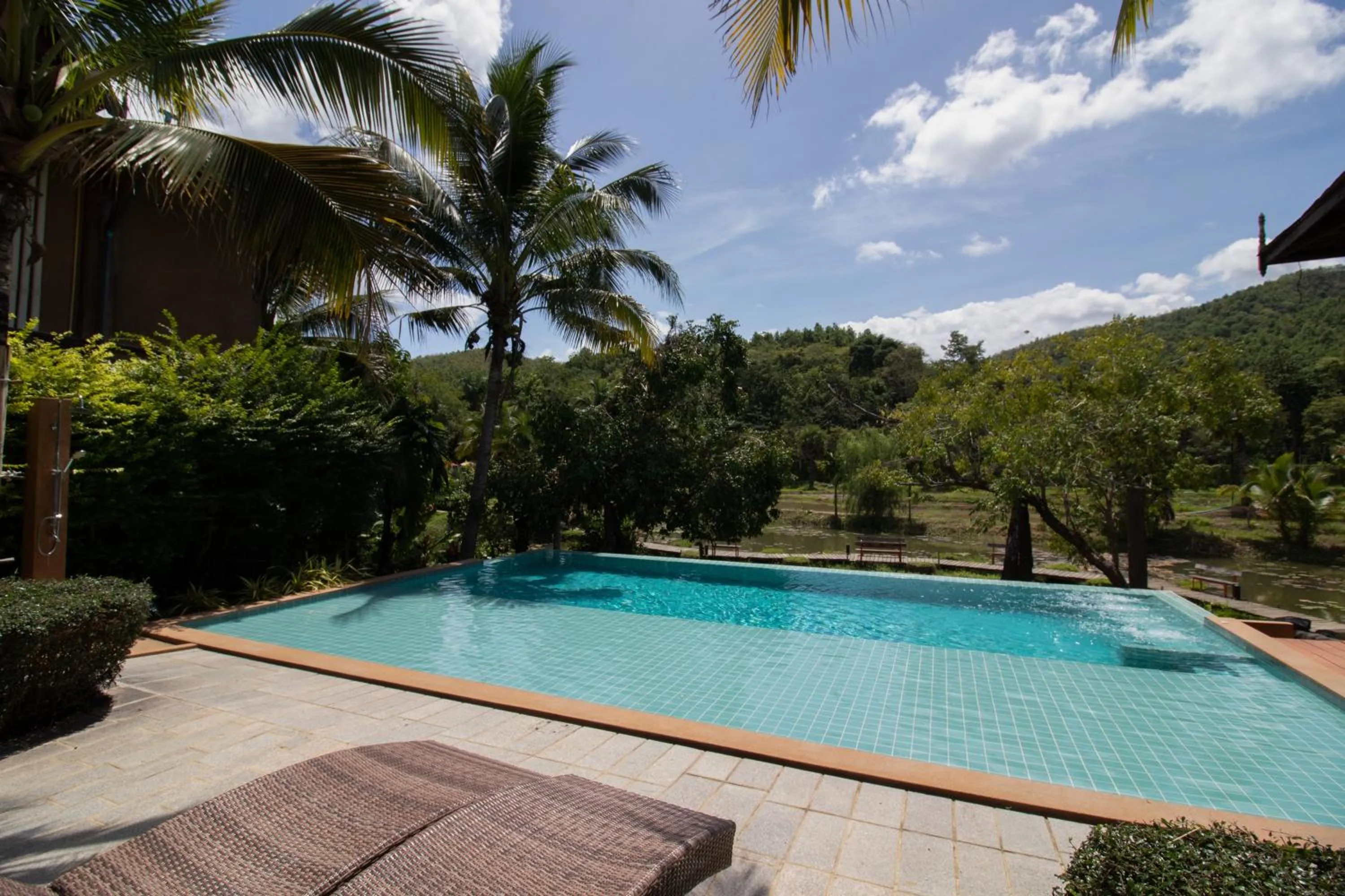 Property building in Royal Train Garden Resort