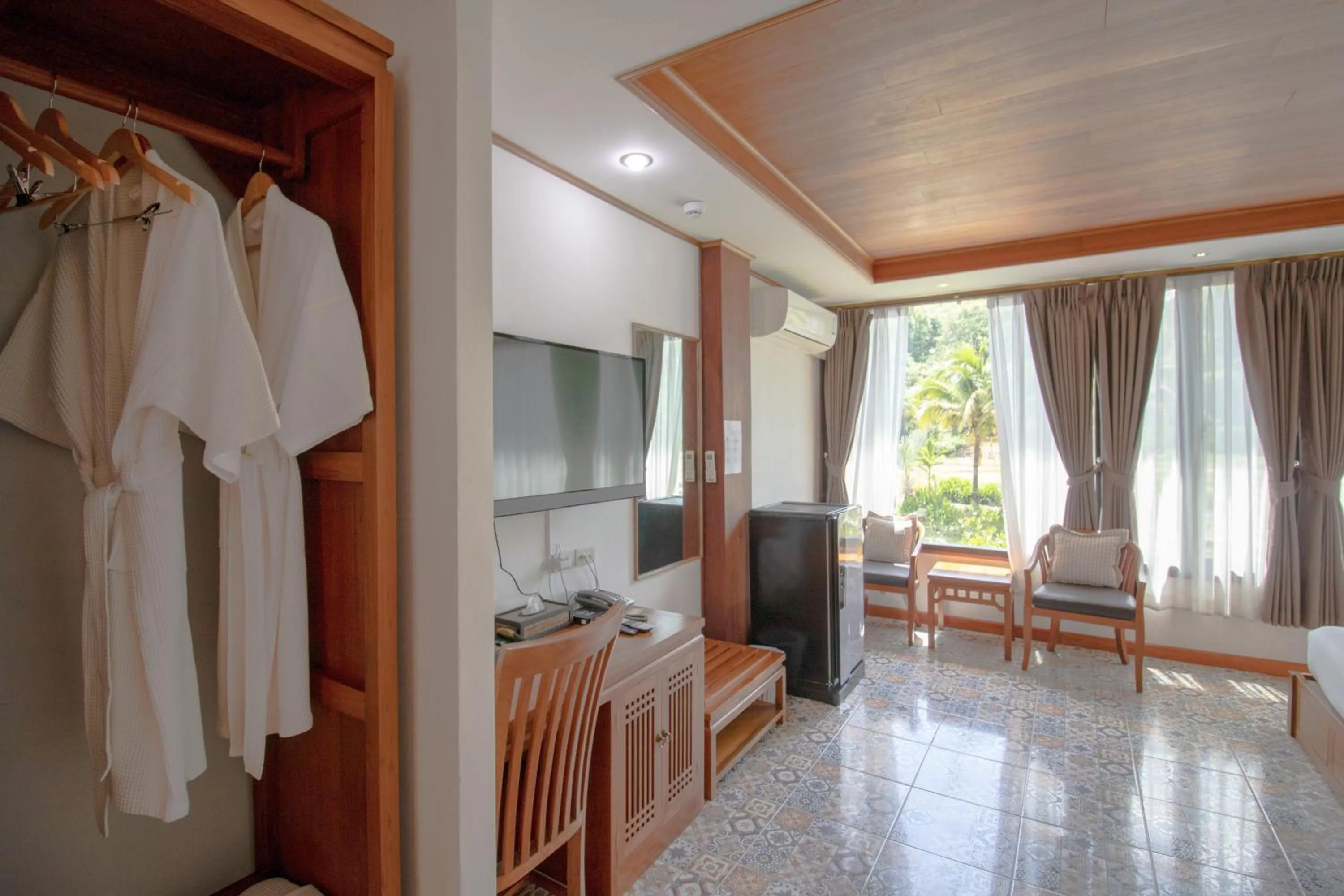 Bedroom in Royal Train Garden Resort