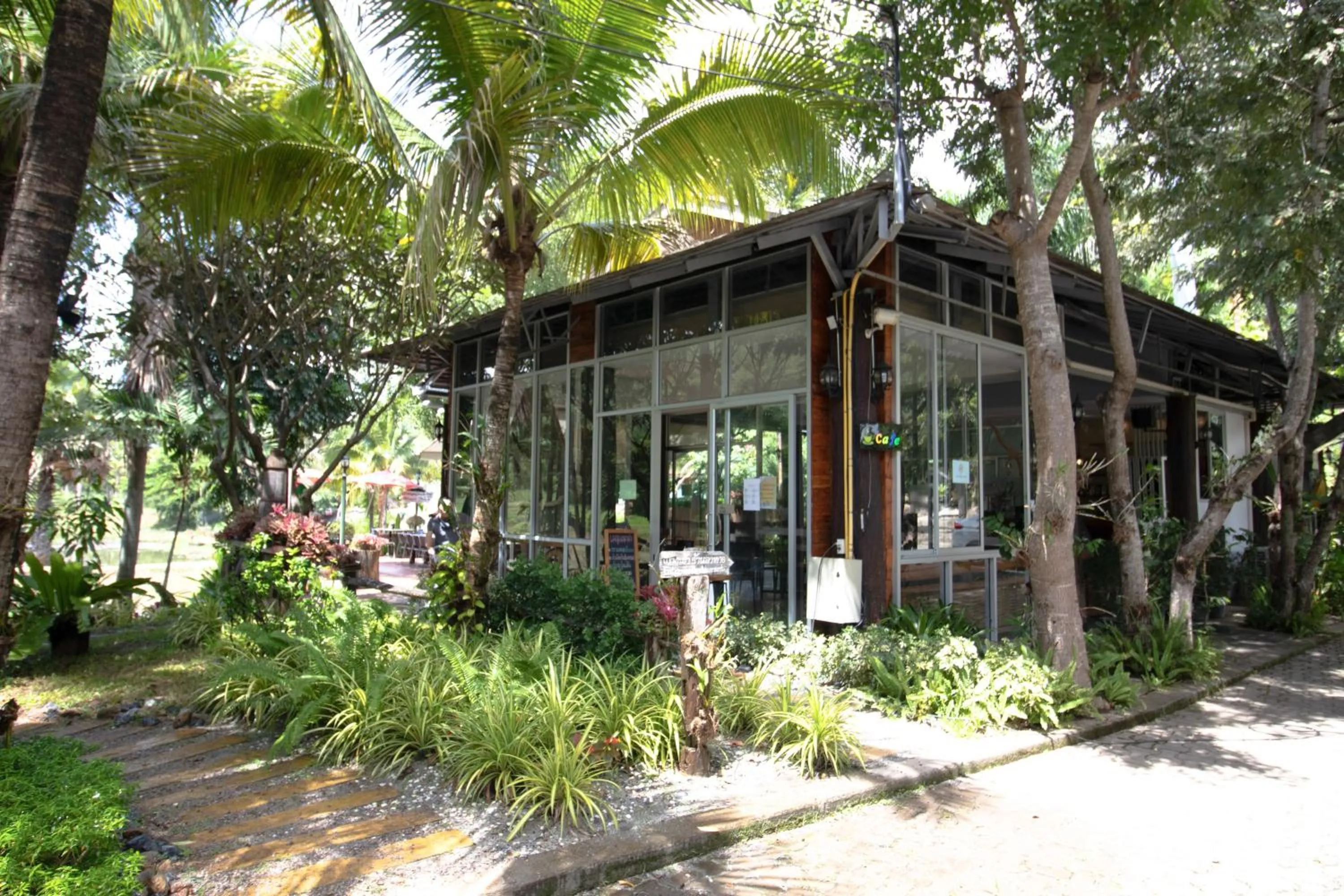 Property building in Royal Train Garden Resort