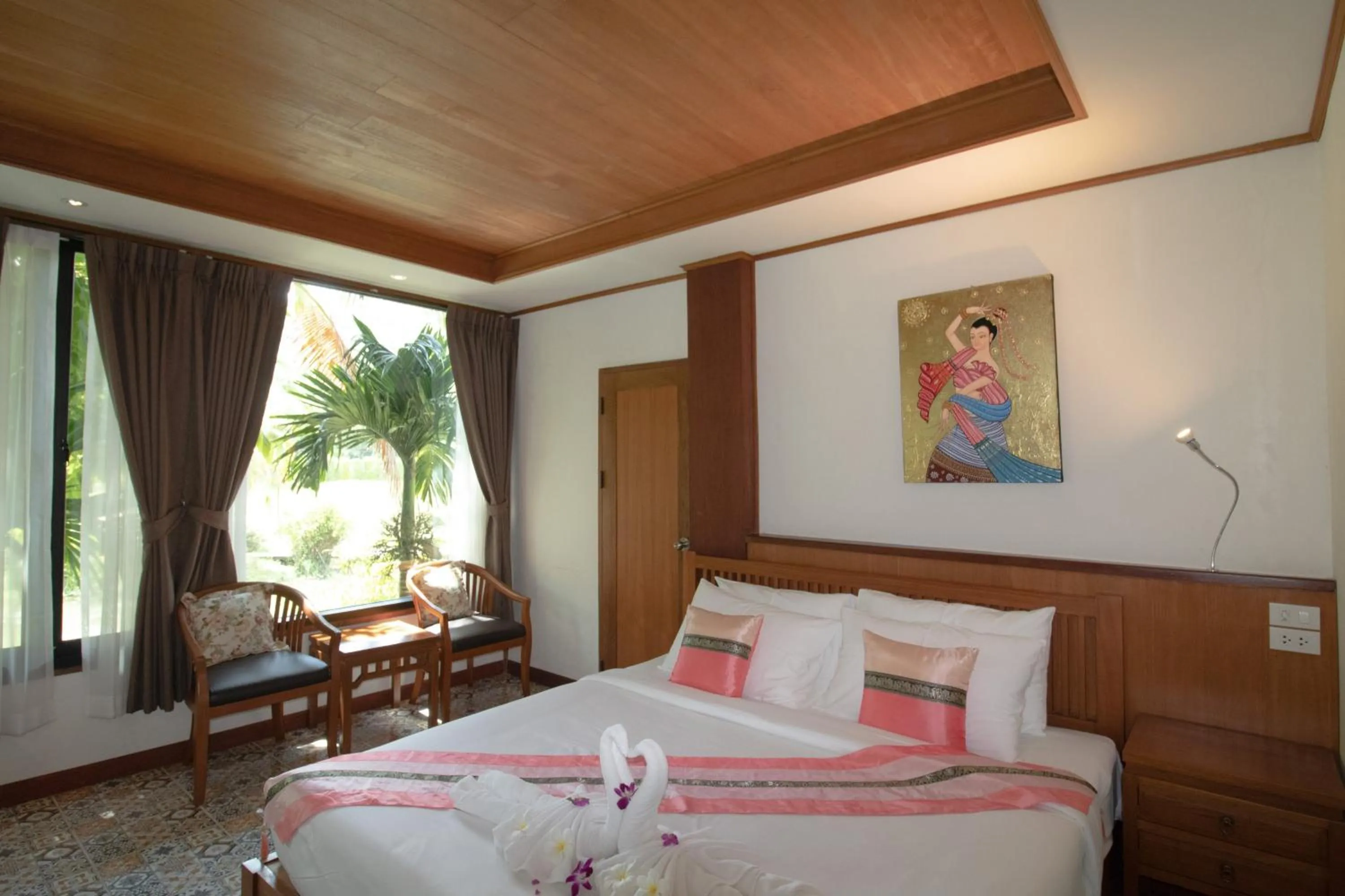 Bedroom in Royal Train Garden Resort