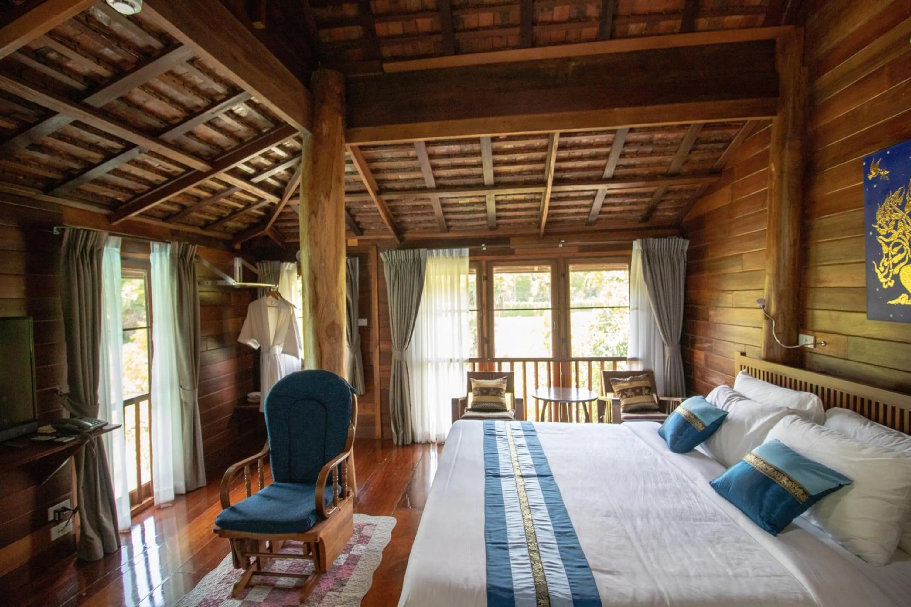 Bedroom in Royal Train Garden Resort