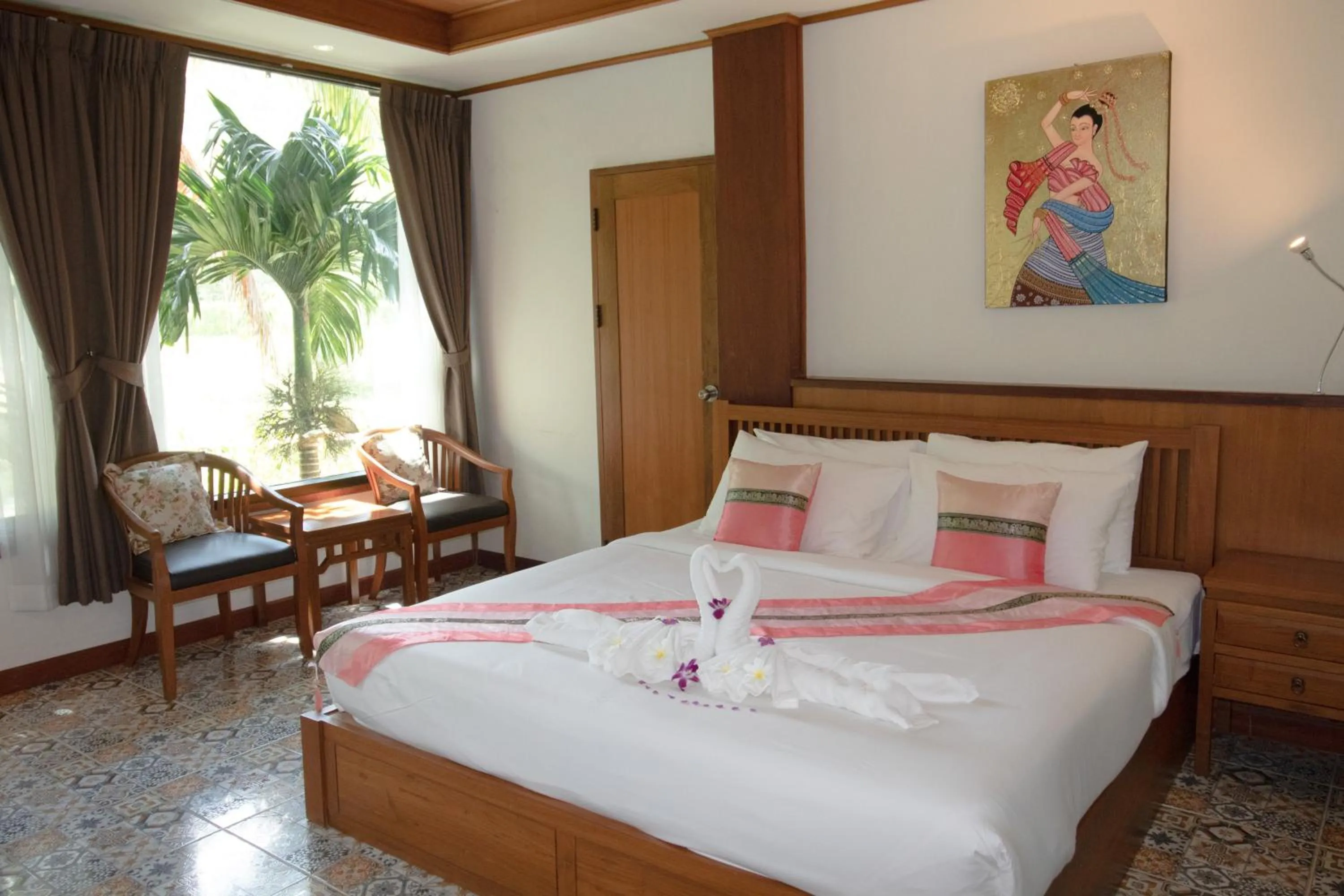 Bedroom in Royal Train Garden Resort