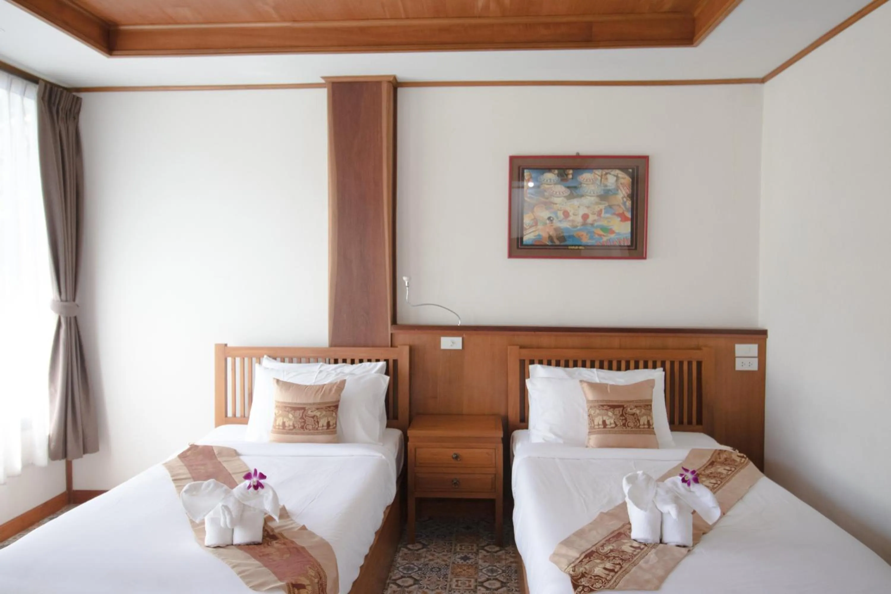 Bedroom in Royal Train Garden Resort