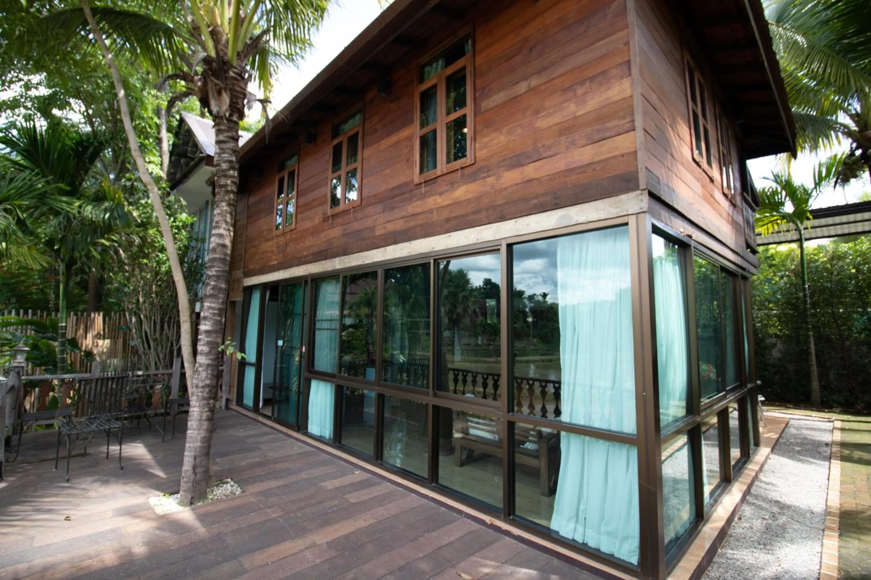 Property building in Royal Train Garden Resort