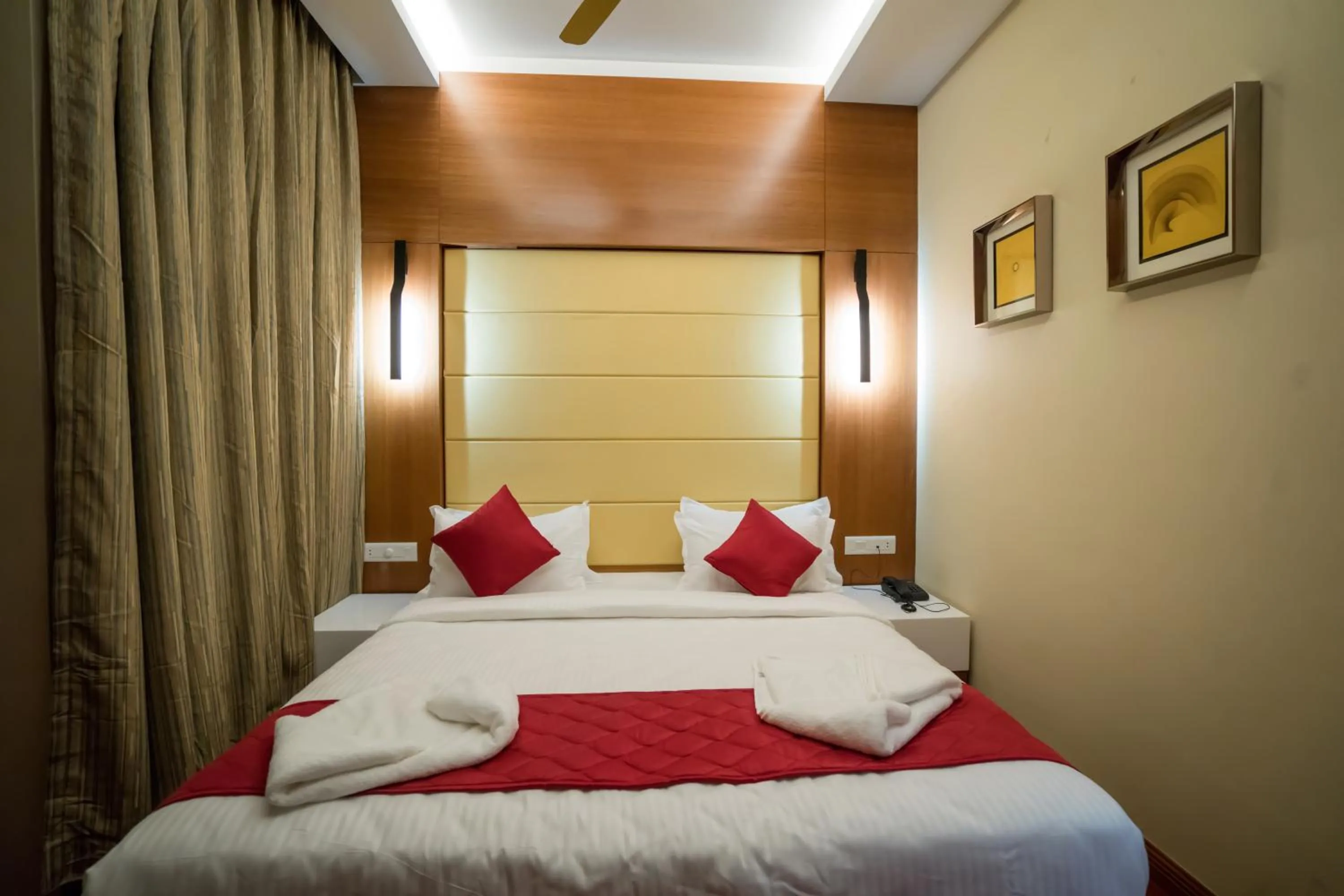 Photo of the whole room, Bed in JK HOTELS