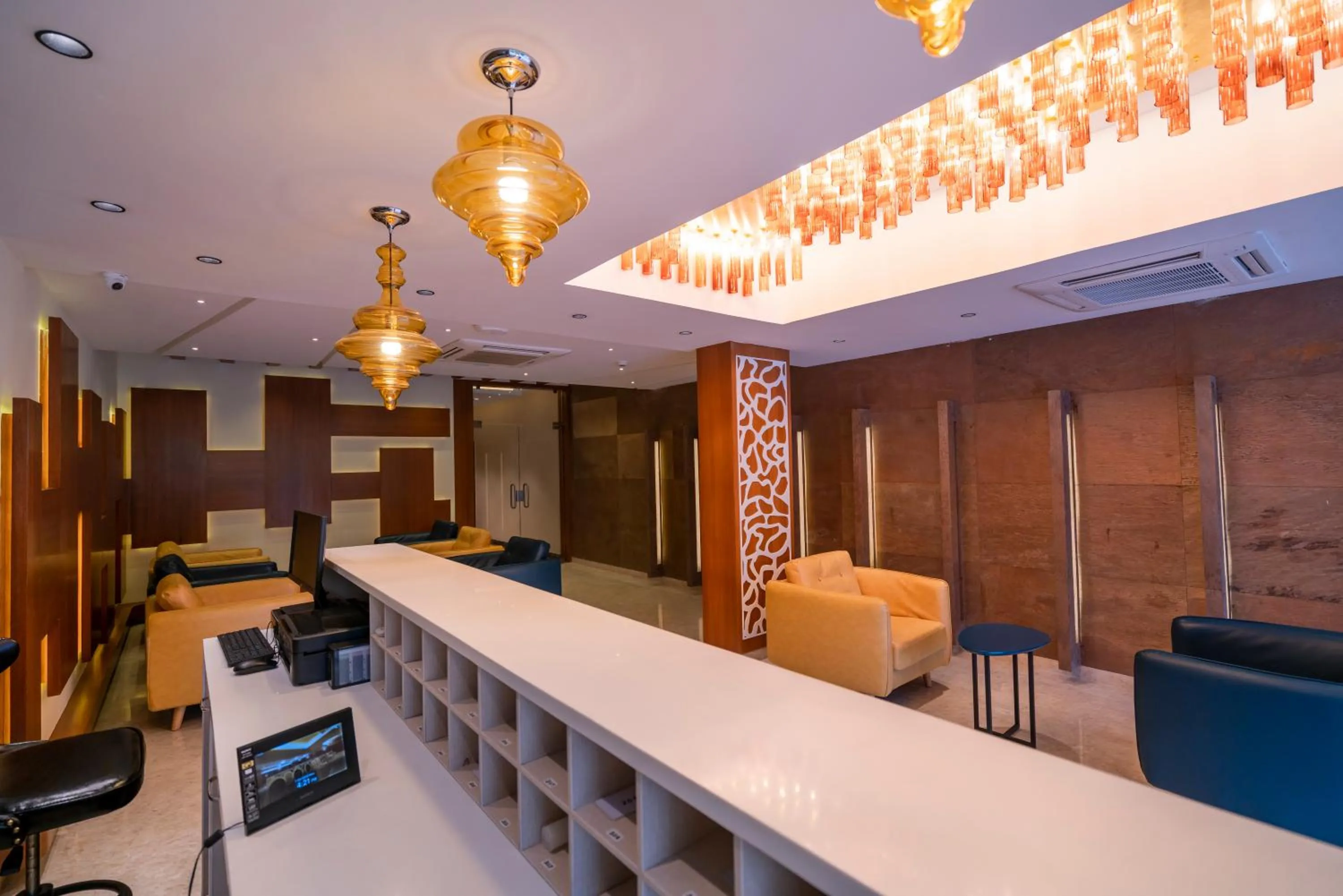 Lobby or reception in JK HOTELS