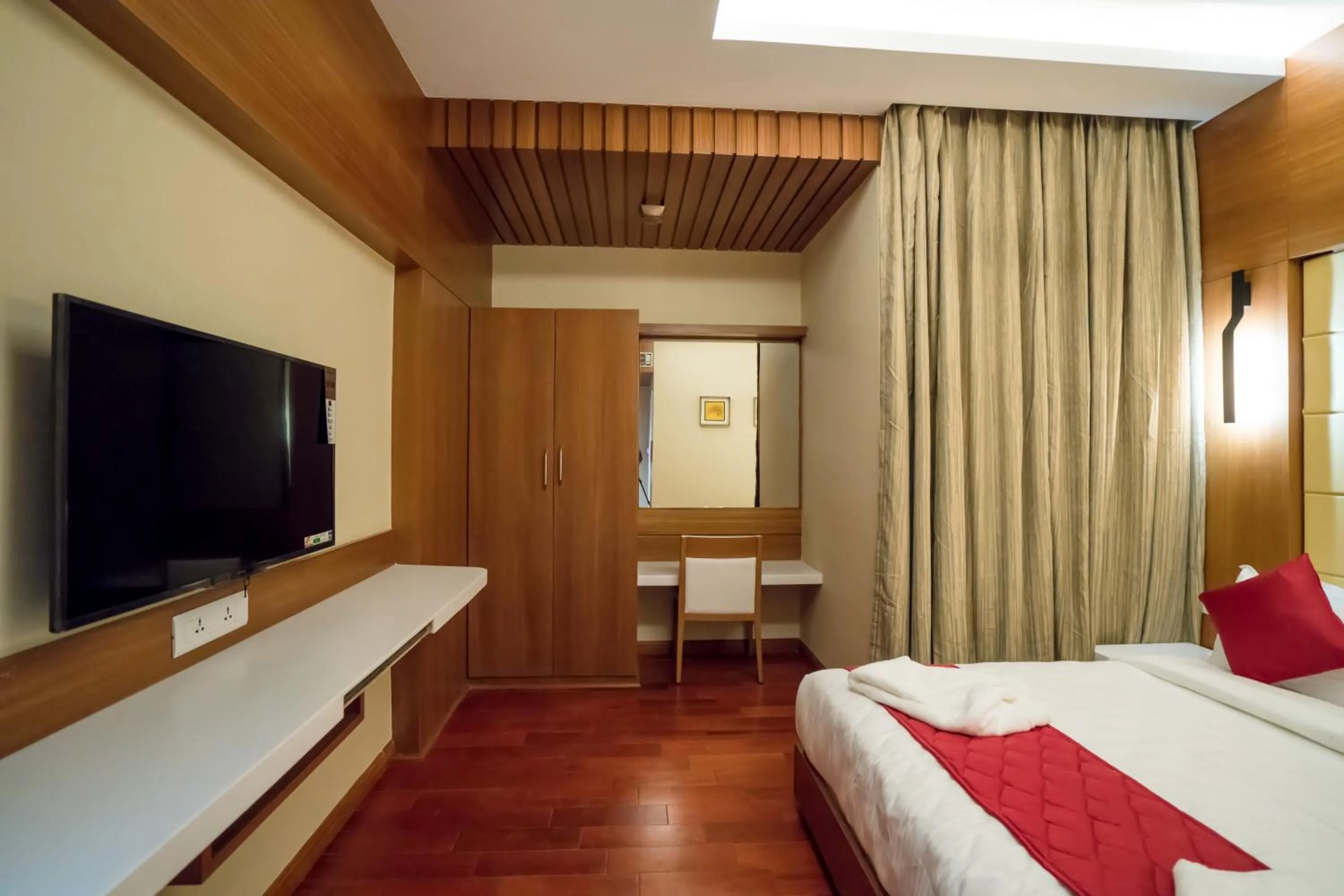 Photo of the whole room, Bed in JK HOTELS