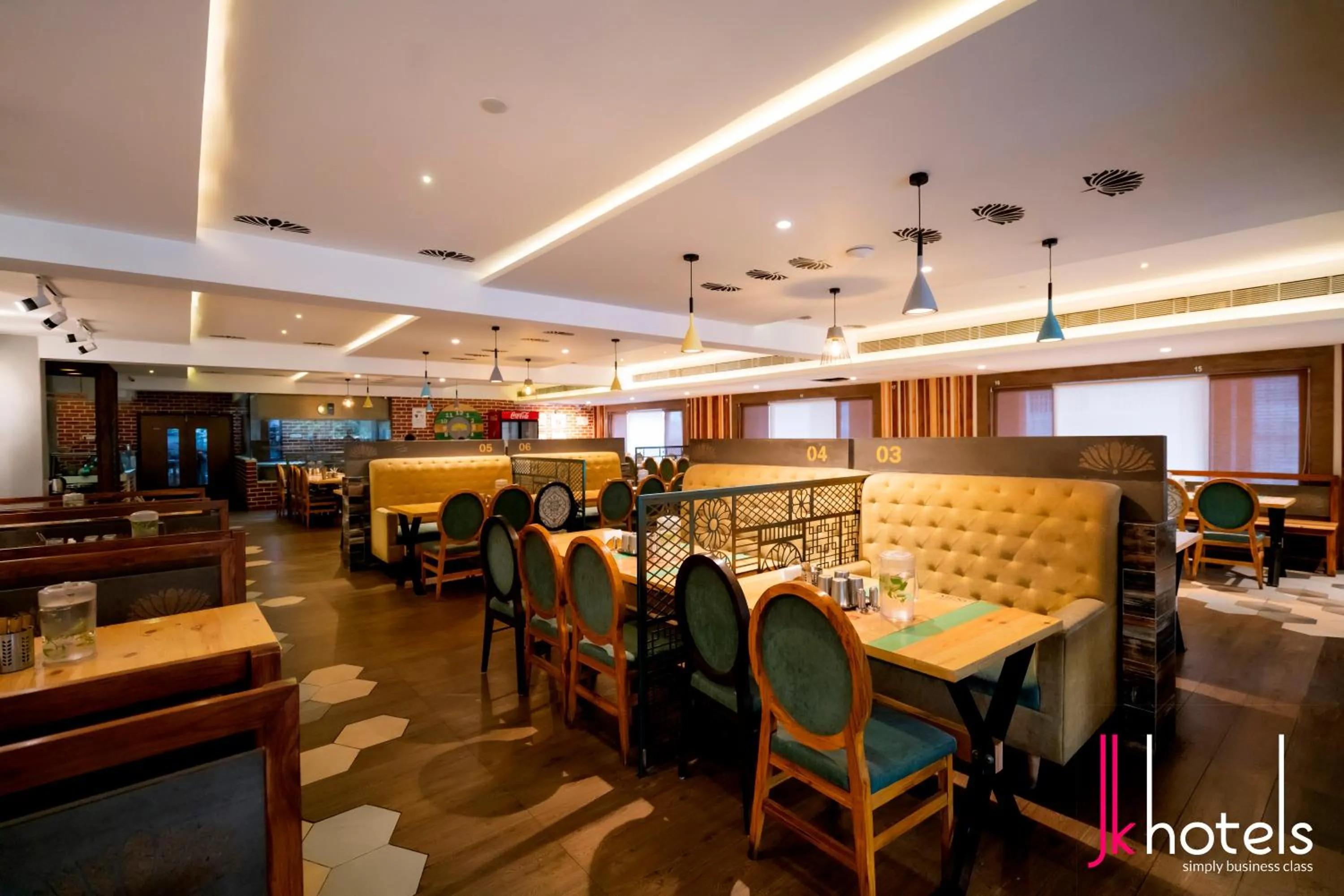 Restaurant/places to eat in JK HOTELS