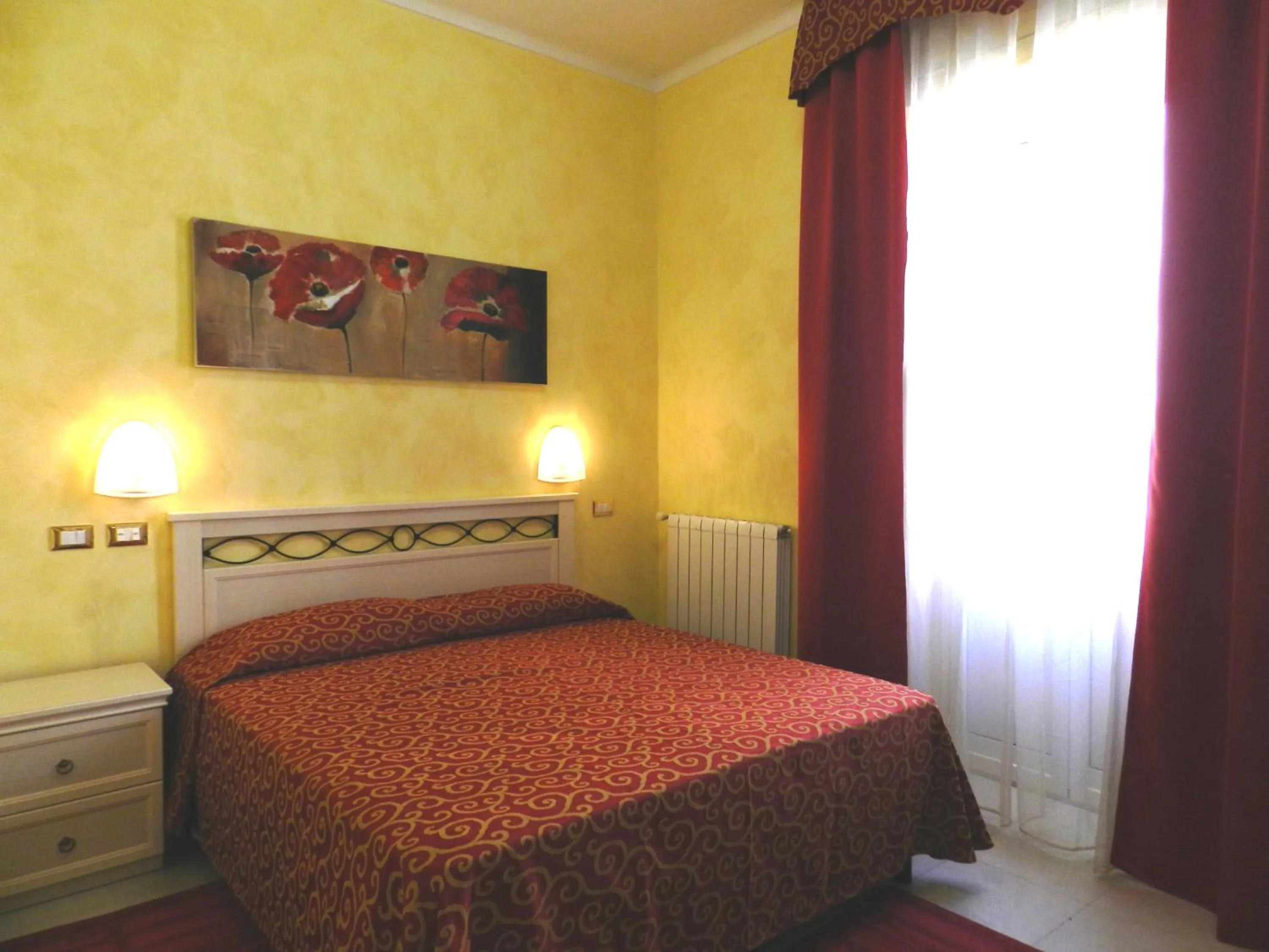 Bed in Hotel Air Palace Lingotto