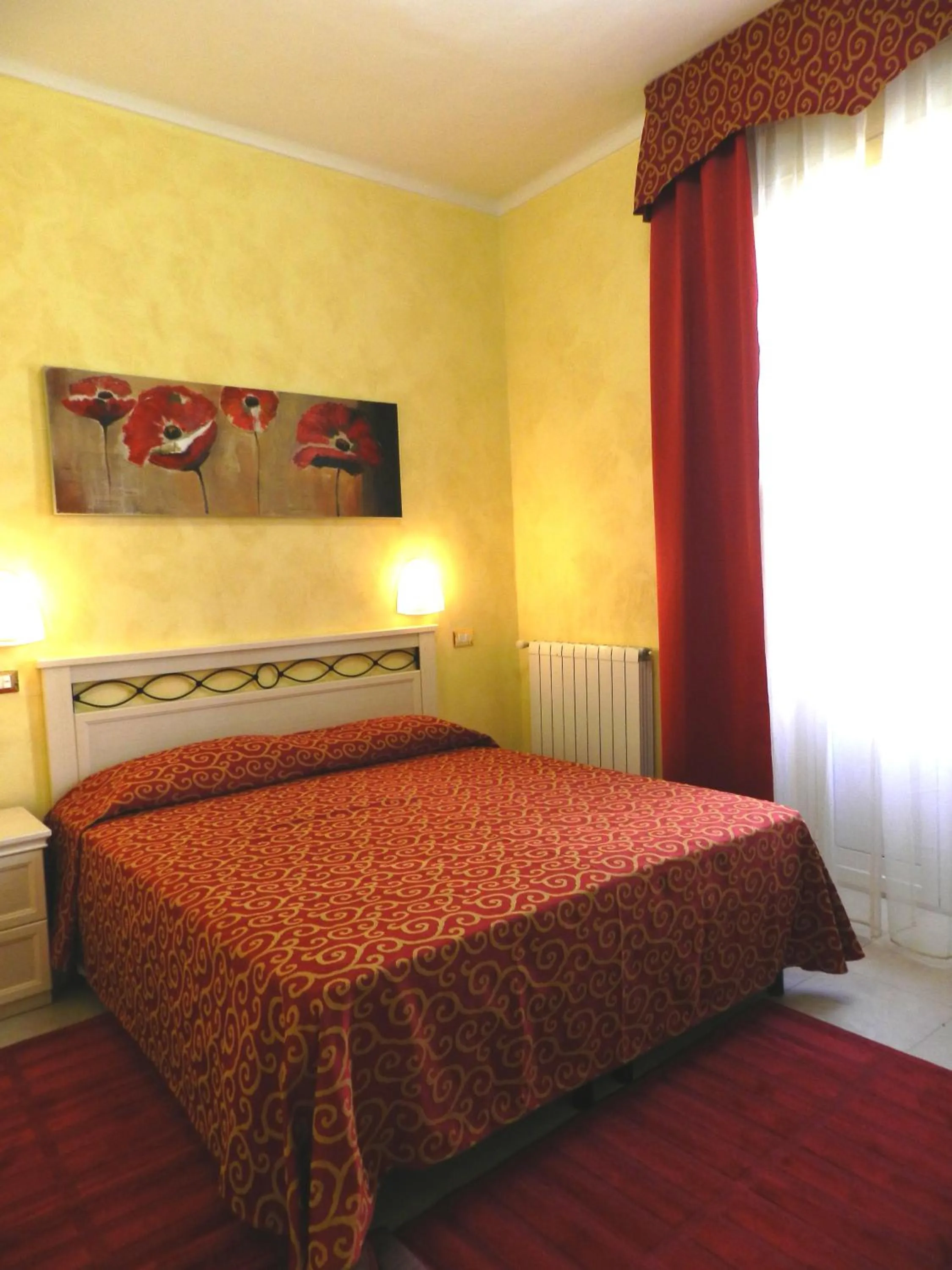 Bed in Hotel Air Palace Lingotto