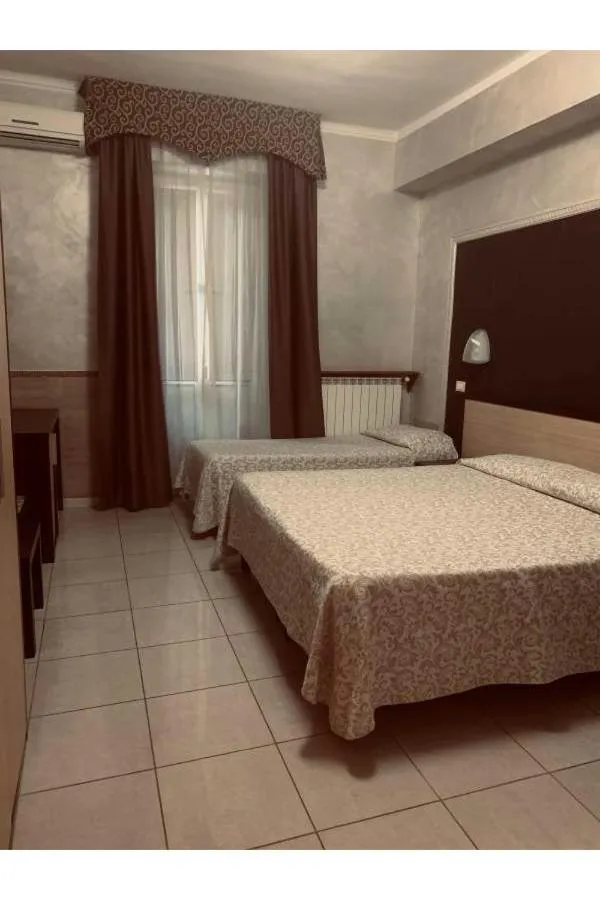 Bed in Hotel Air Palace Lingotto