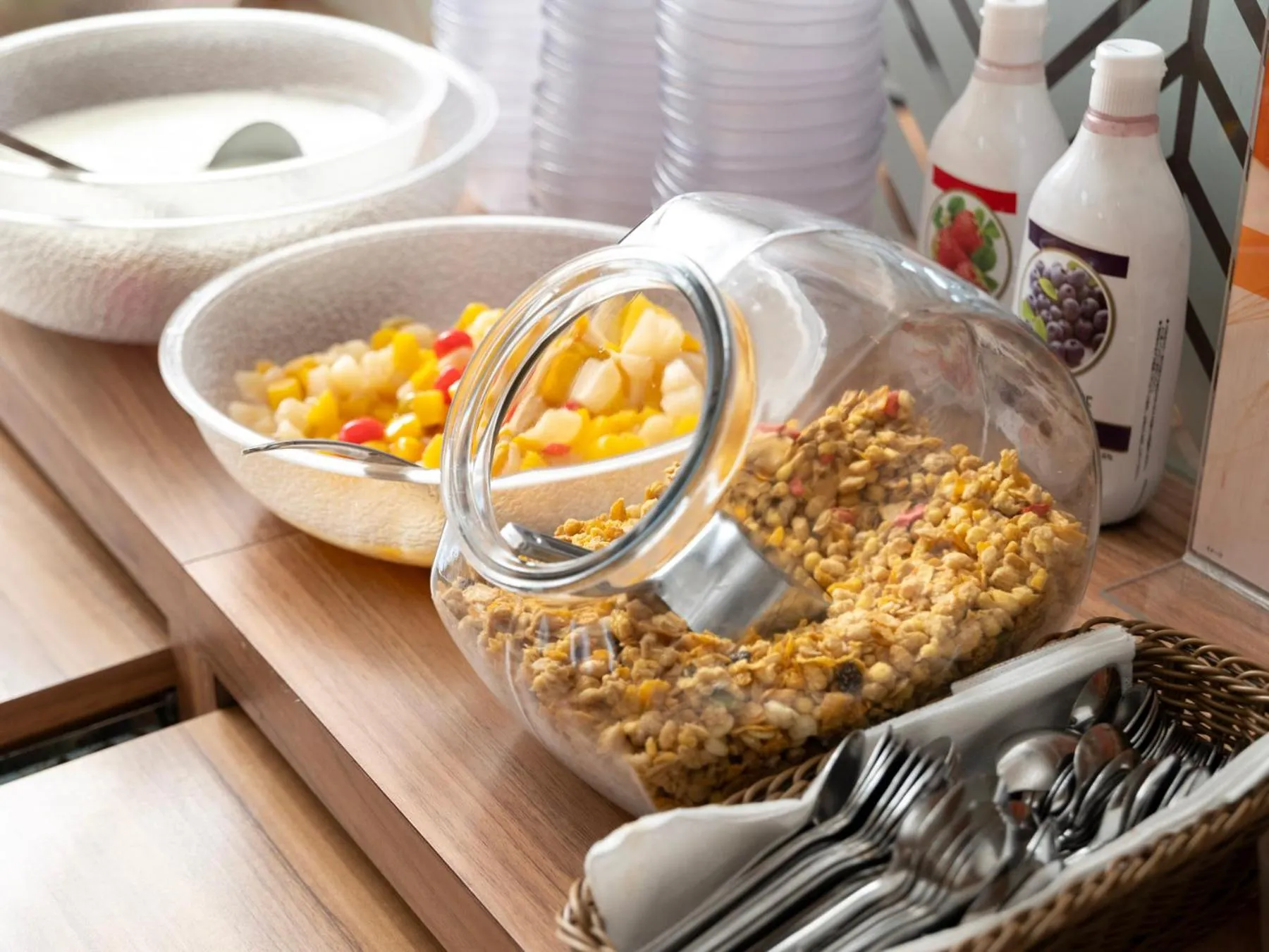 Breakfast in Super Hotel Tozai line Ichikawa Myoden Ekimae