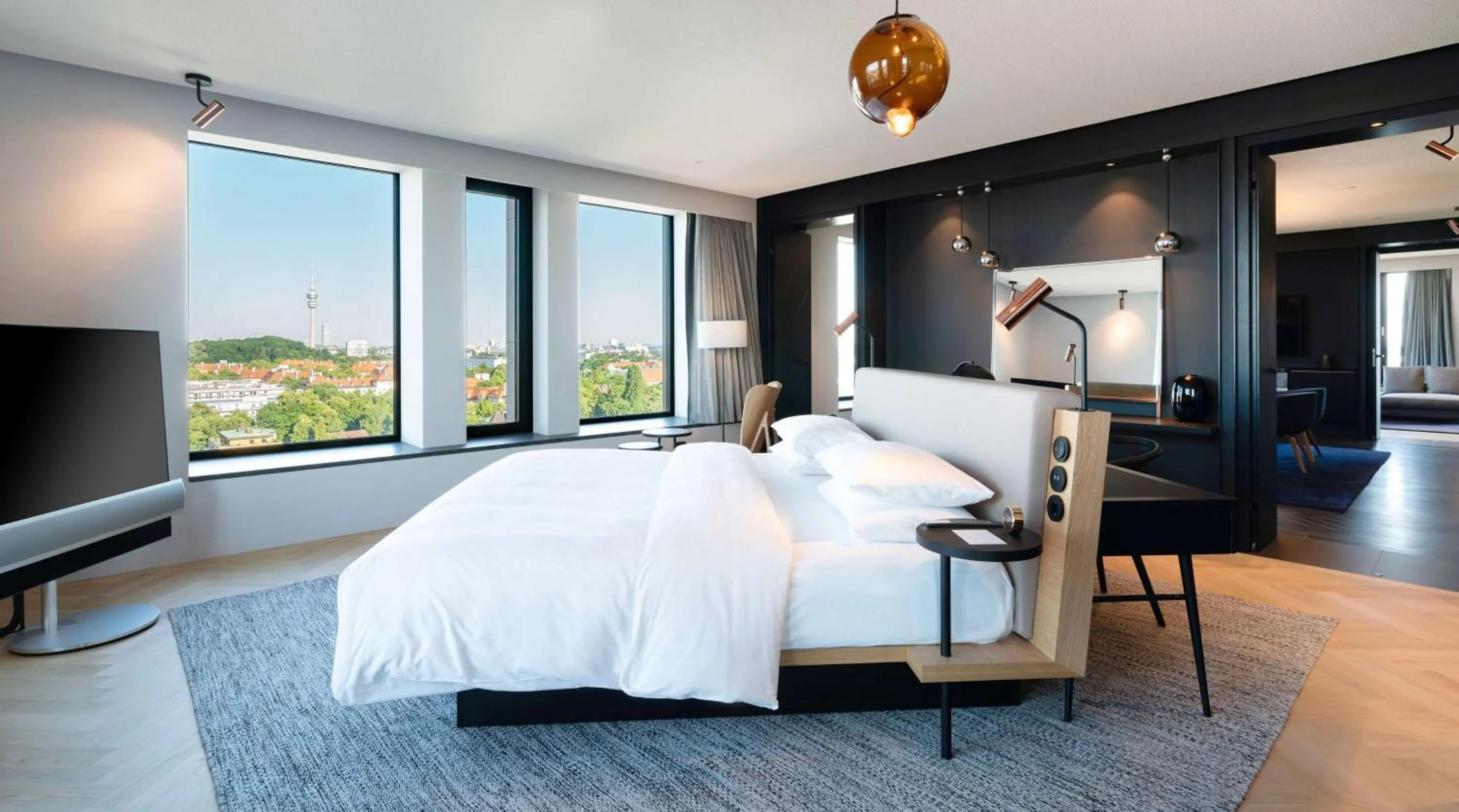 Photo of the whole room, Bed in Andaz Munich Schwabinger Tor, By Hyatt