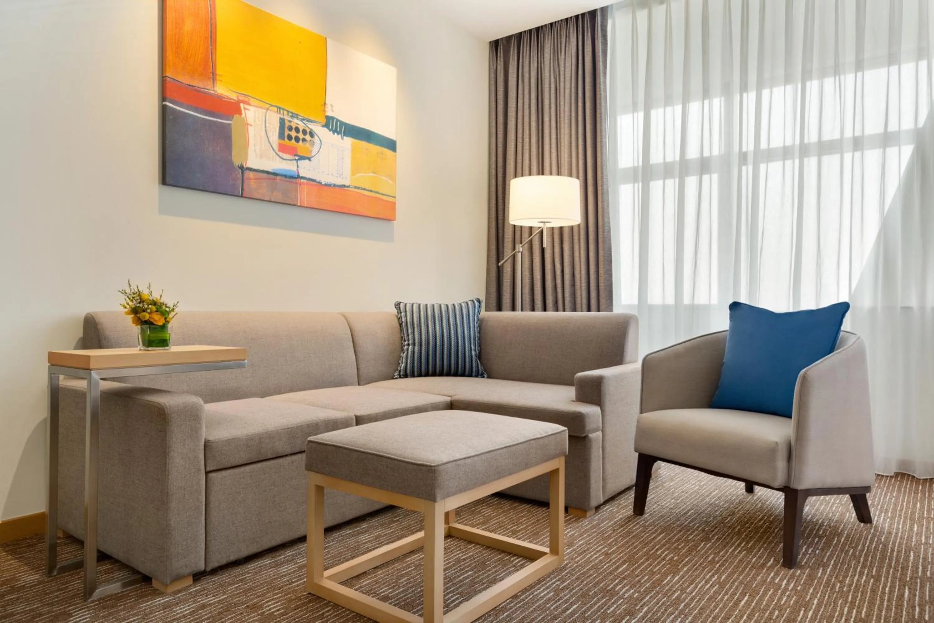 Living room in Hyatt Place Beijing Daxing