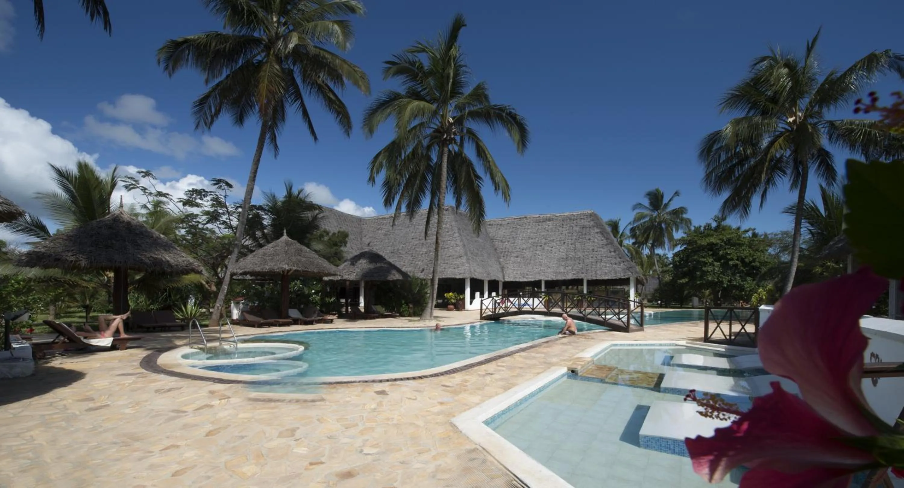 Swimming pool in Uroa Bay Beach Resort
