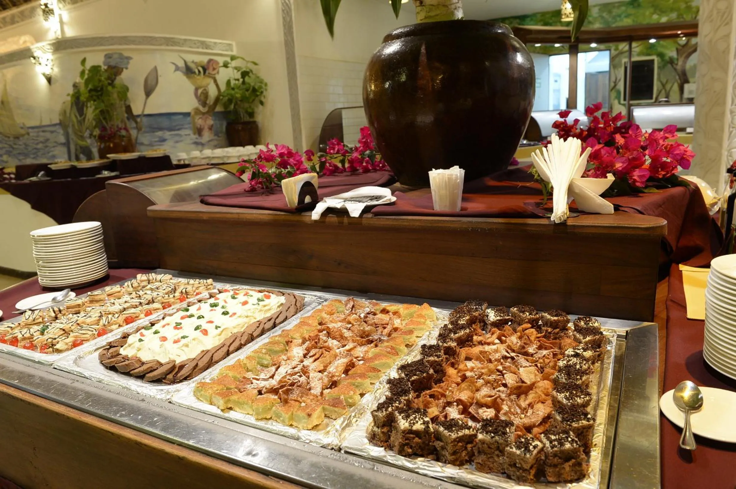 Food in Uroa Bay Beach Resort