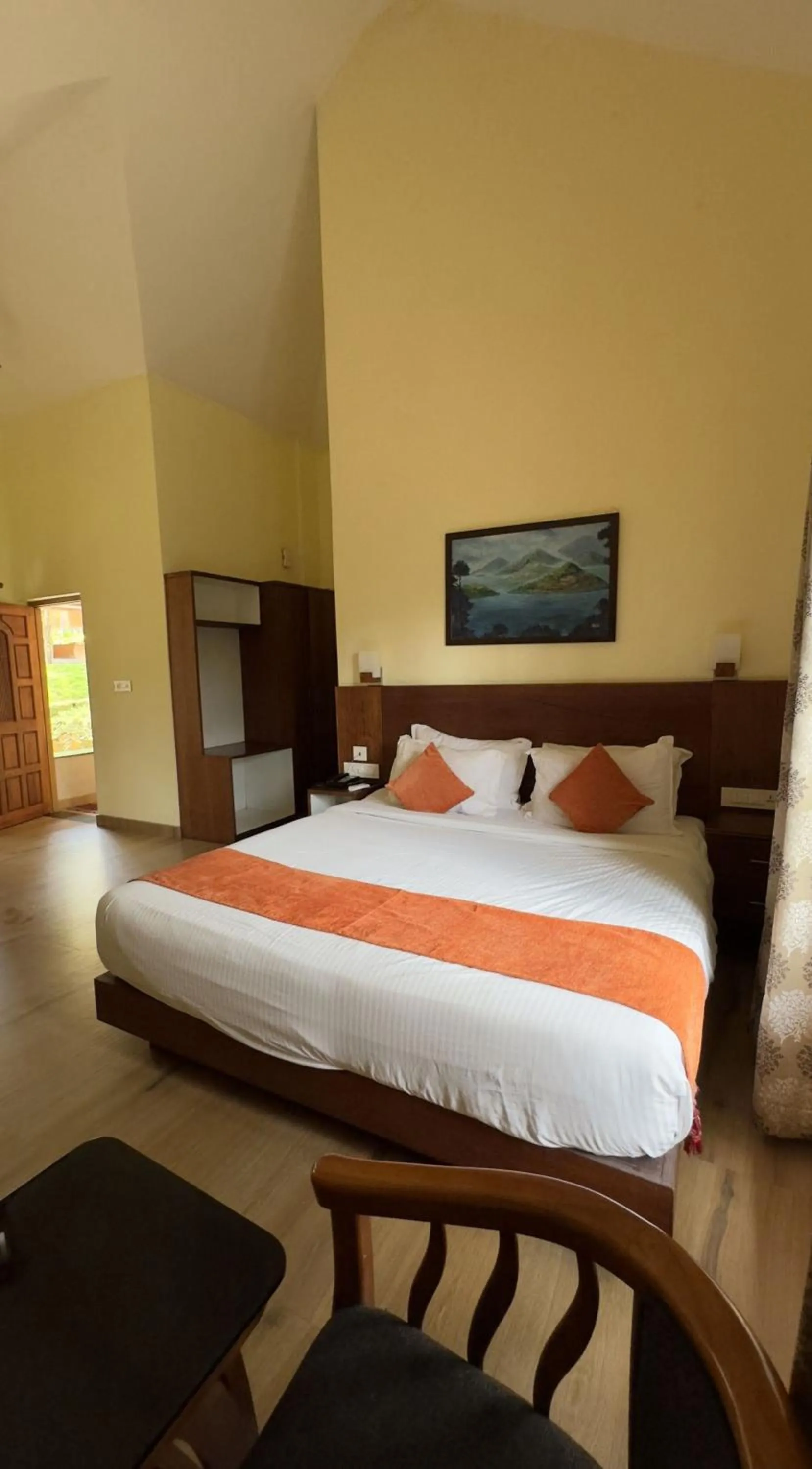 Bed in Indeevara Luxury Resort and Spa, Wayanad