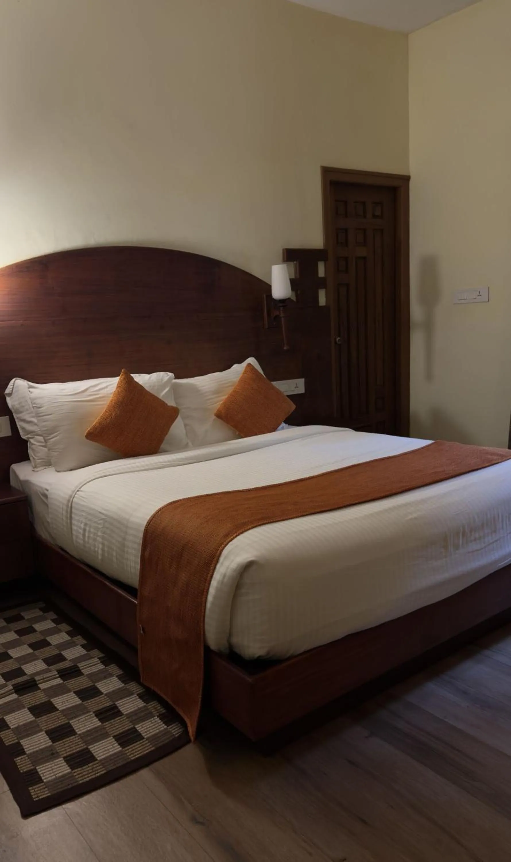 Bed in Indeevara Luxury Resort and Spa, Wayanad