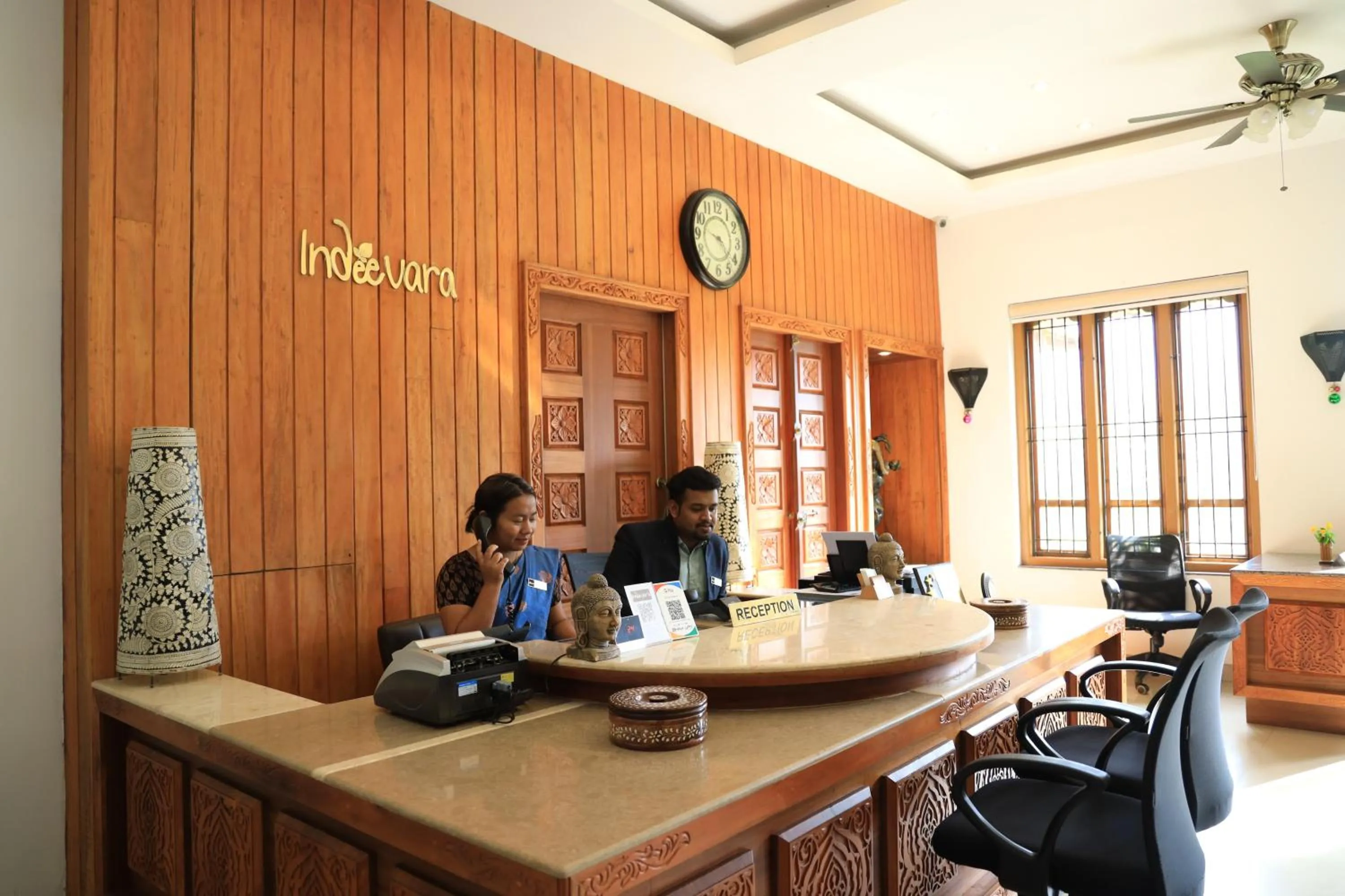 Staff in Indeevara Luxury Resort and Spa, Wayanad