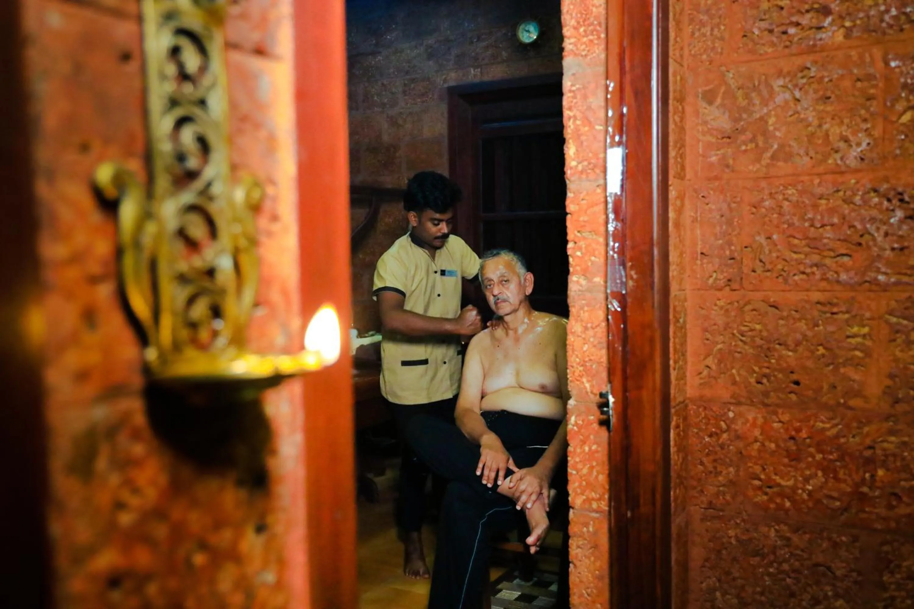 Massage in Indeevara Luxury Resort and Spa, Wayanad