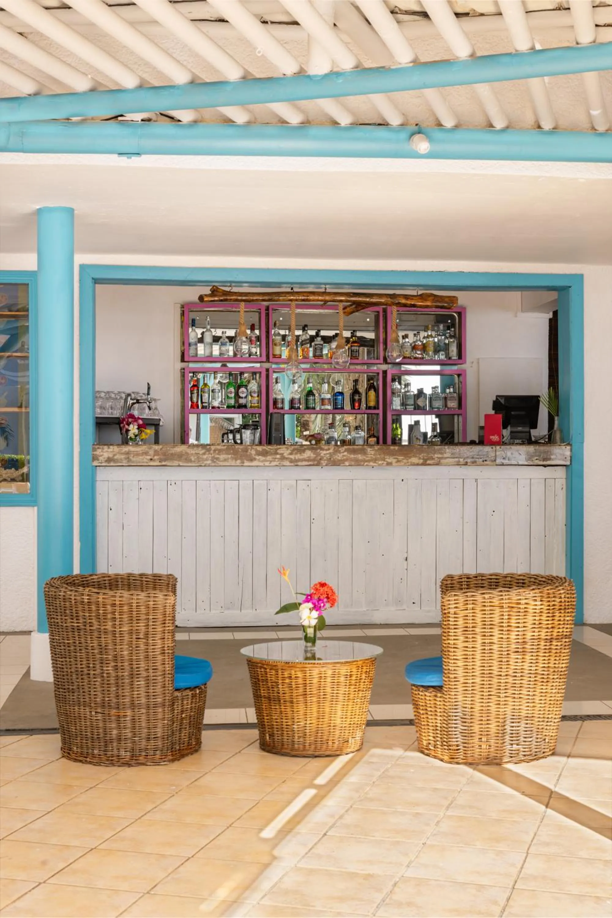 Lounge or bar in Cocotiers Hotel – Mauritius