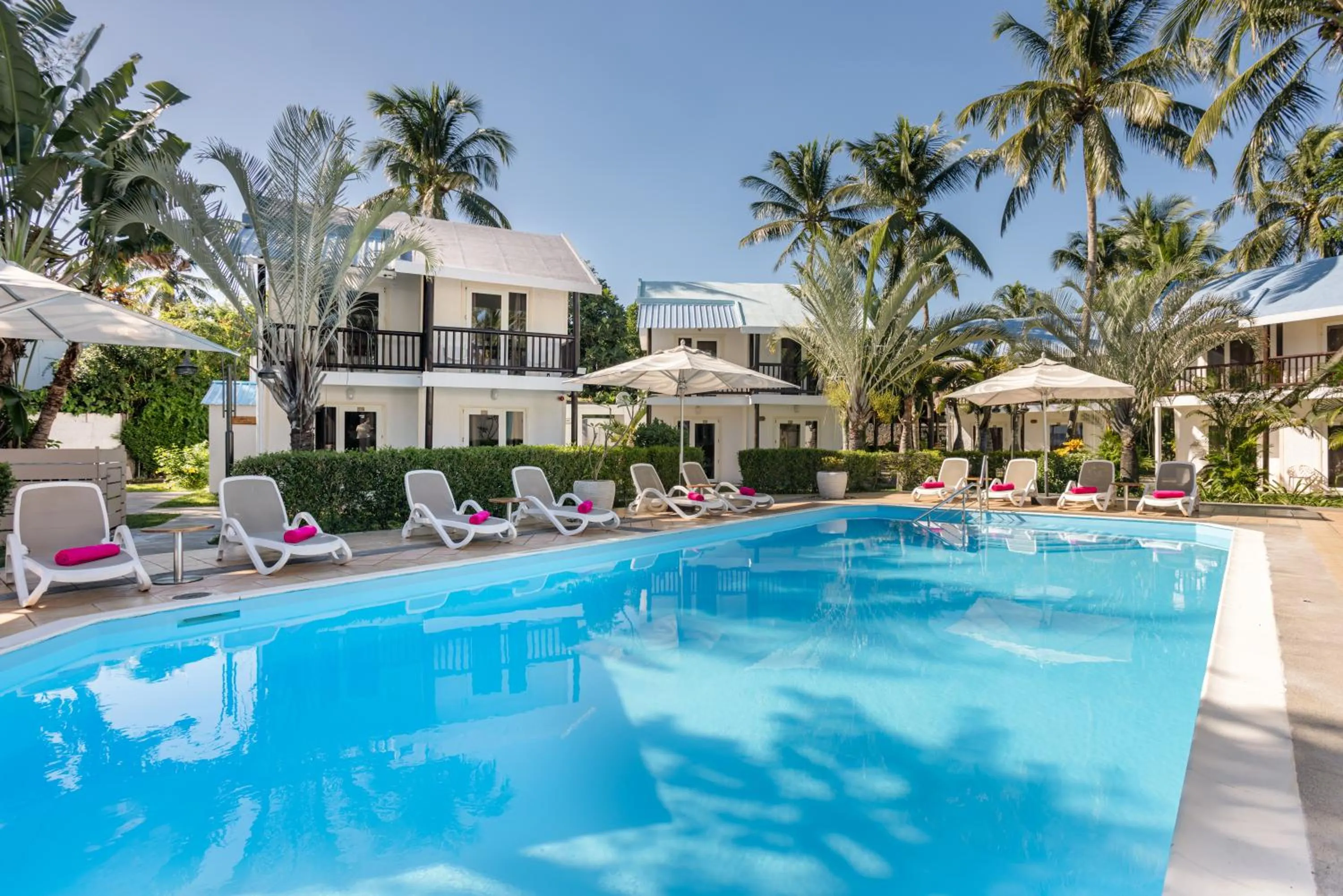 Swimming pool in Cocotiers Hotel – Mauritius