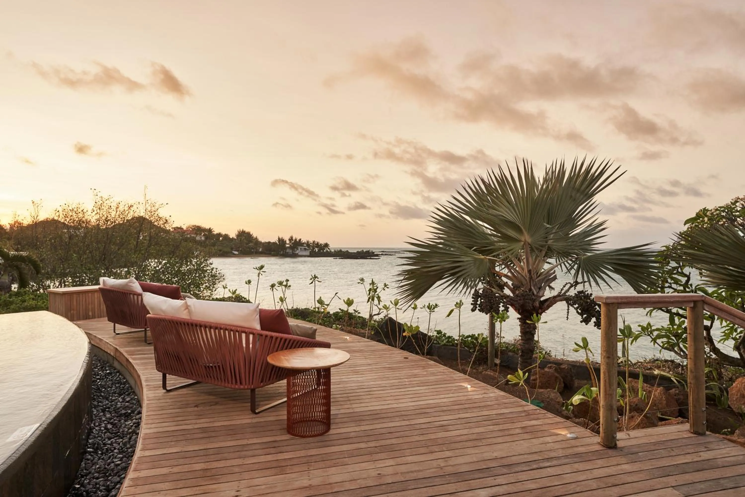 Patio in Paradise Cove Boutique Hotel (Adults Only)