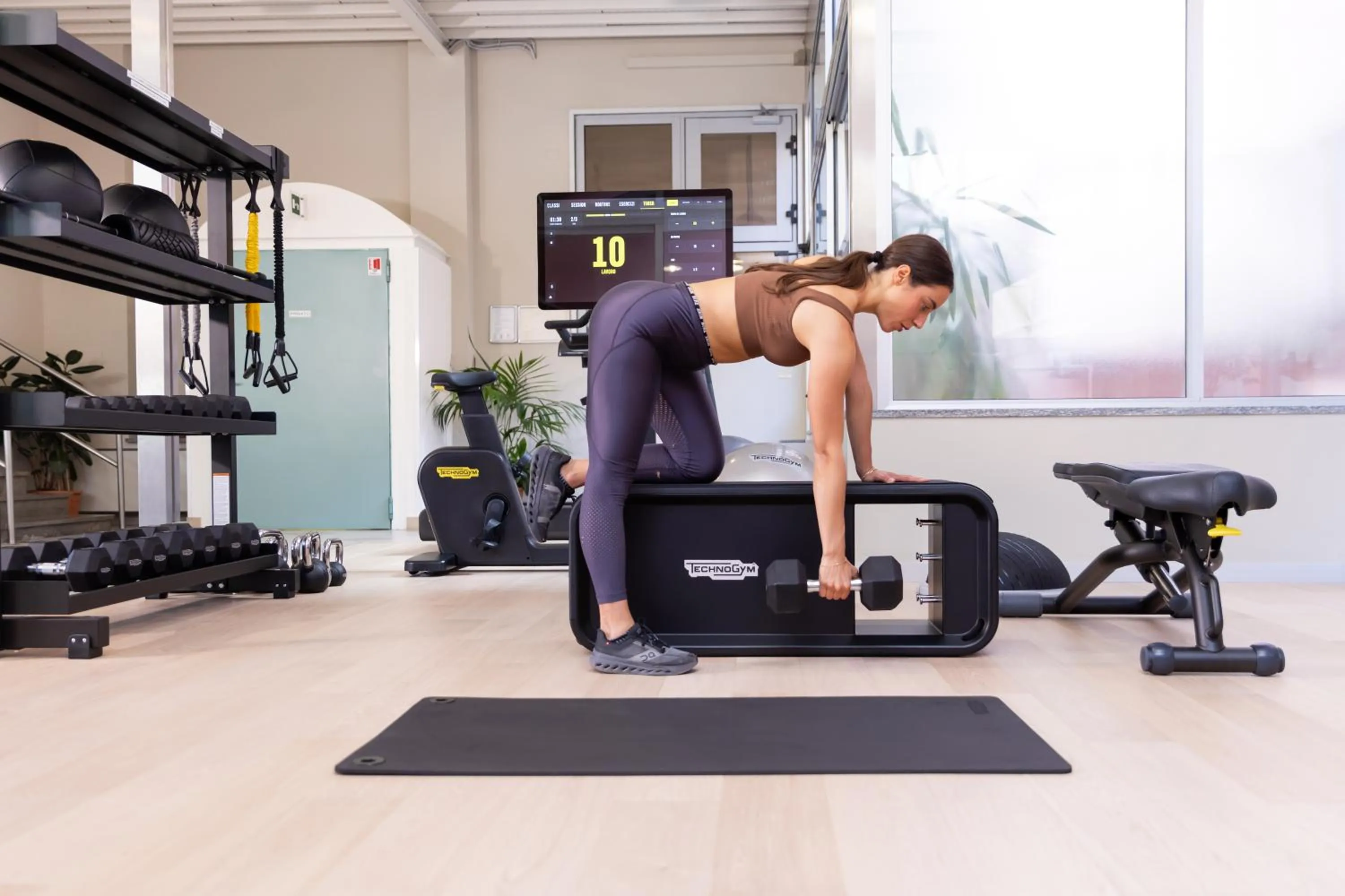 Fitness centre/facilities in Hotel & Apartments Sasso