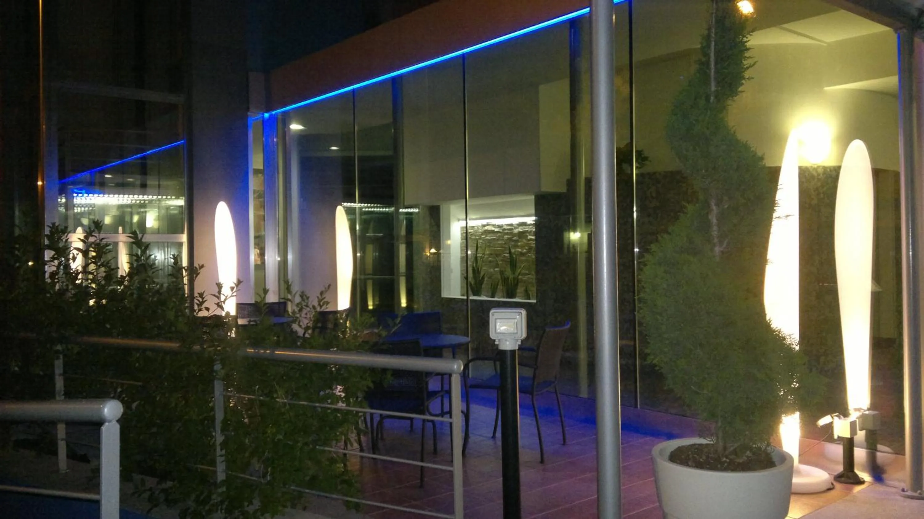 Lounge or bar in Hotel Leuco'