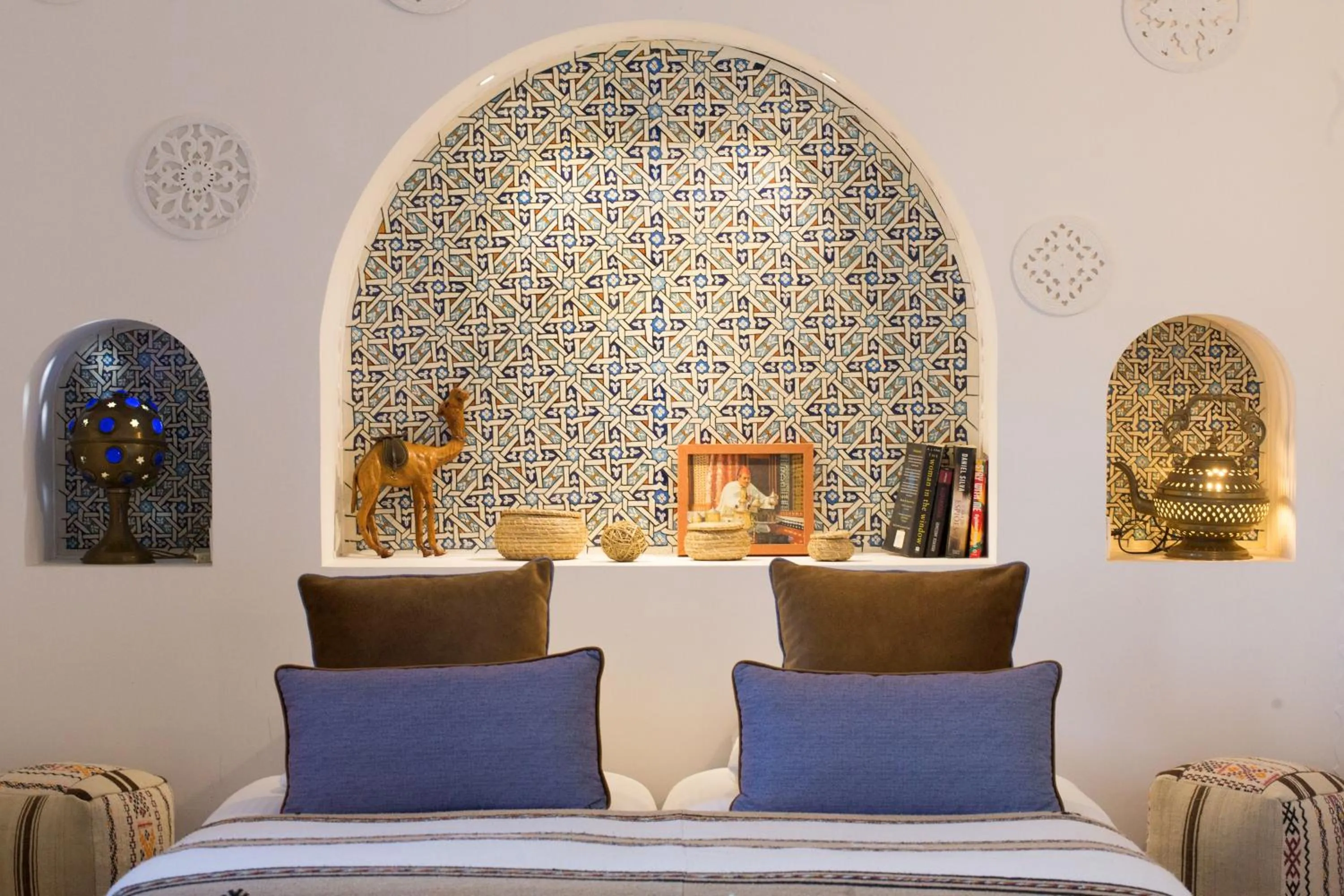 Bedroom in Riad Fes Kettani