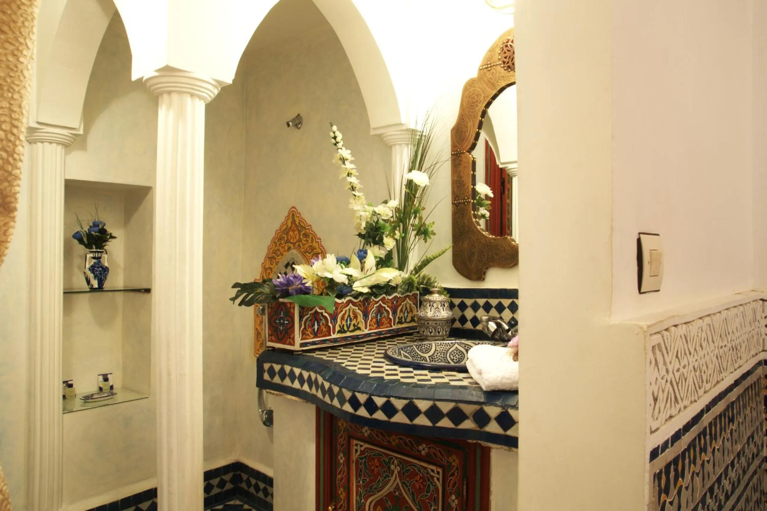 Bathroom in Riad Fes Kettani