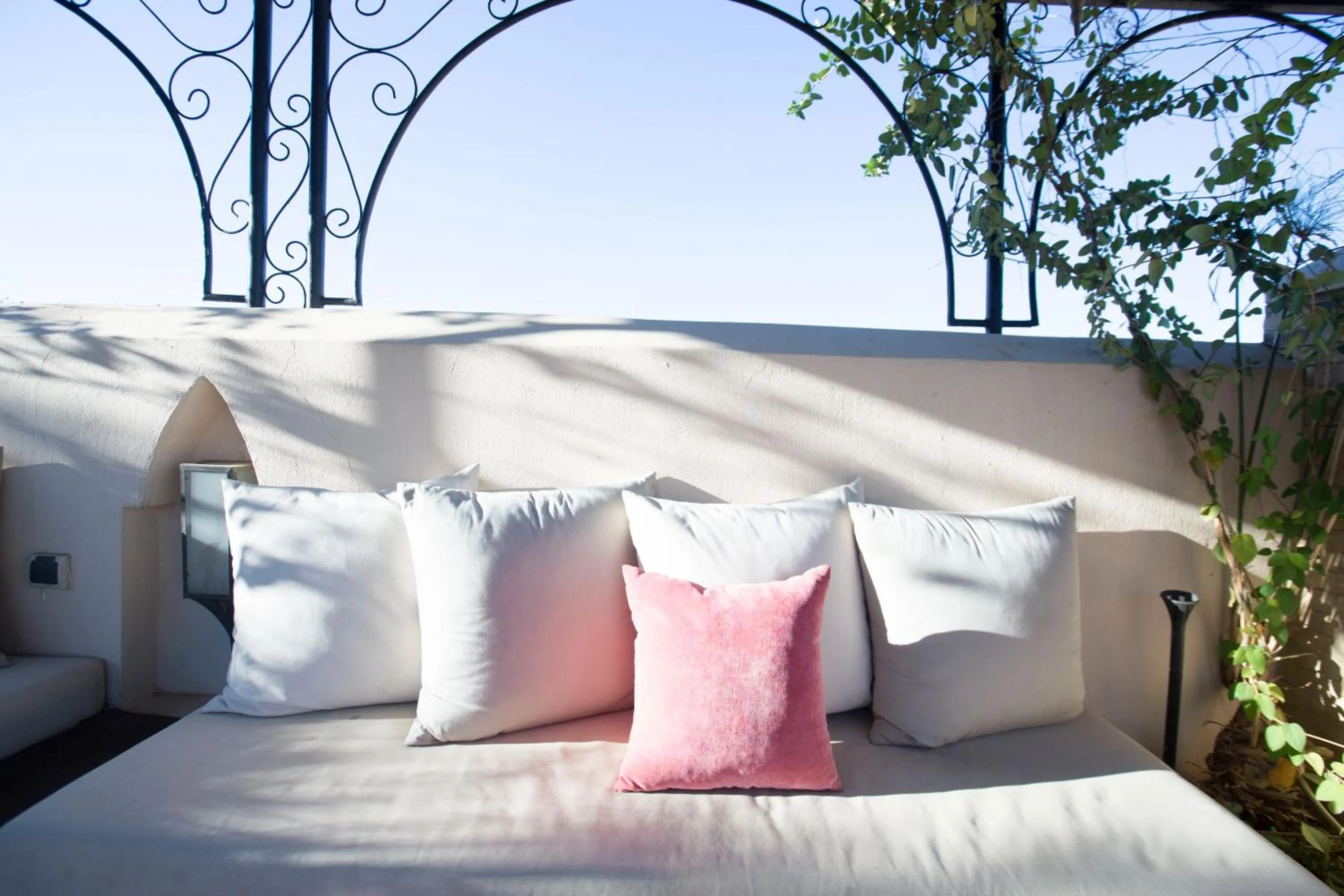 Balcony/Terrace in Riad Fes Kettani