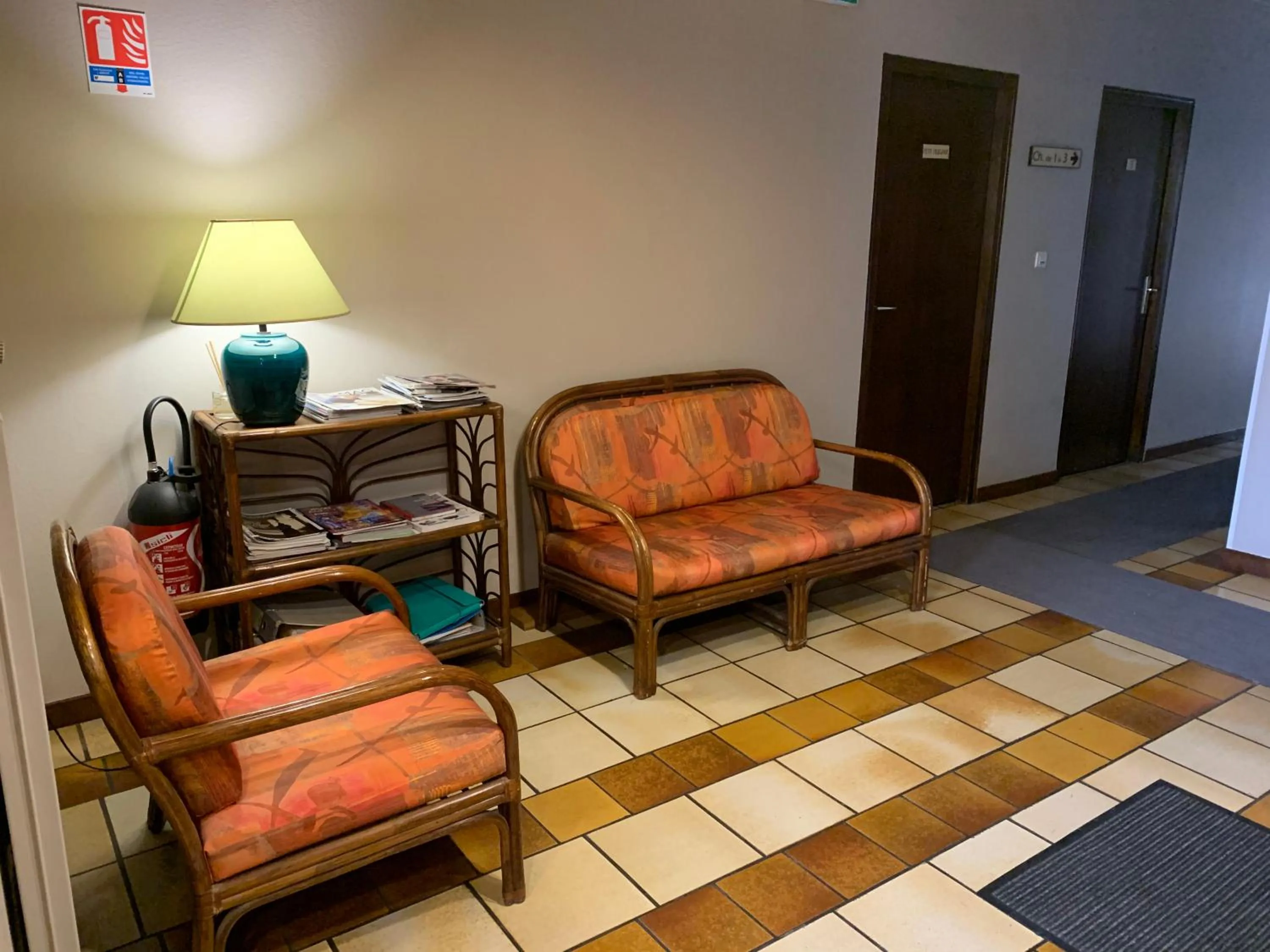 Lobby or reception in Hôtel du Lion