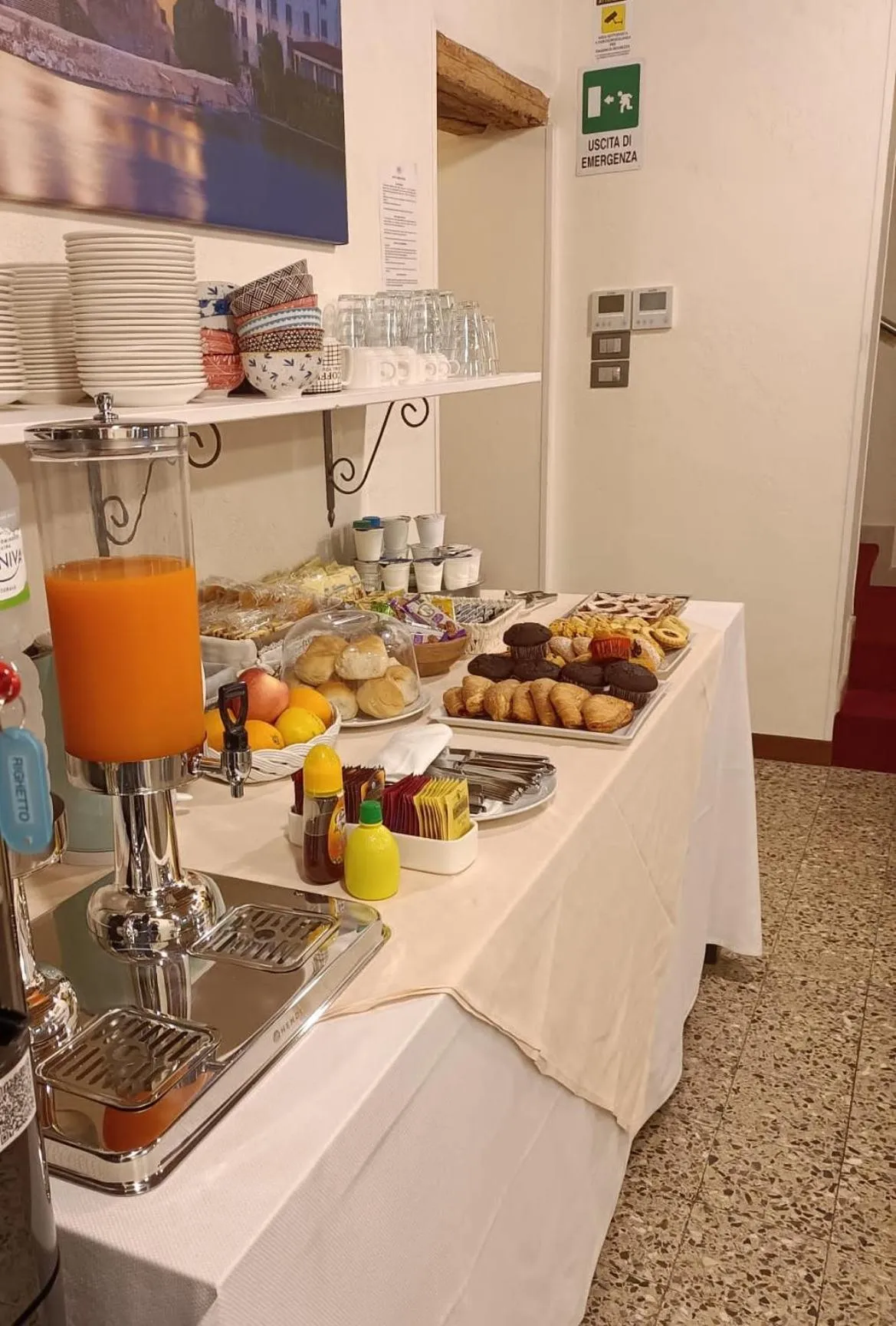 Breakfast in LOCANDA RIGHETTO