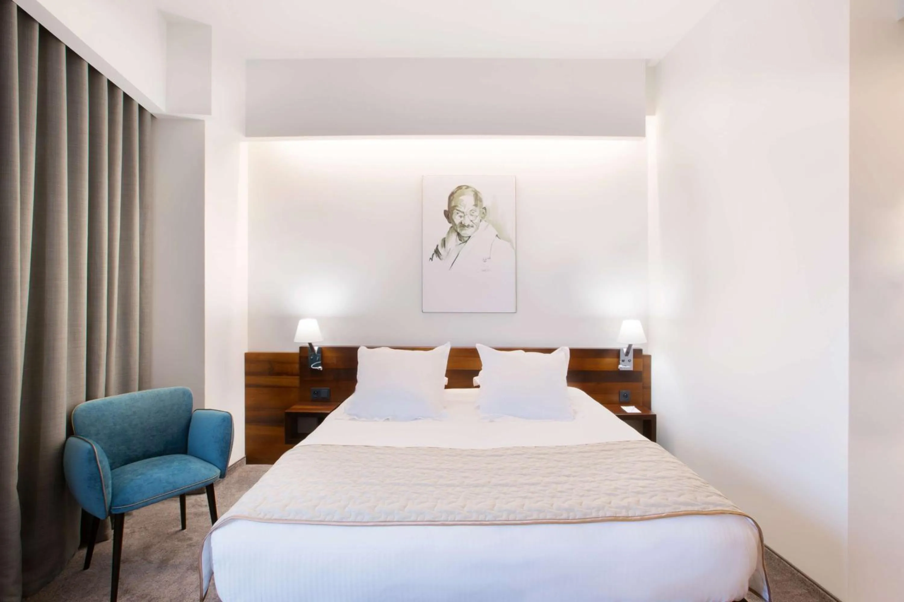 Bed in Best Western Plus Hotel & Restaurant Les Humanistes Colmar Nord