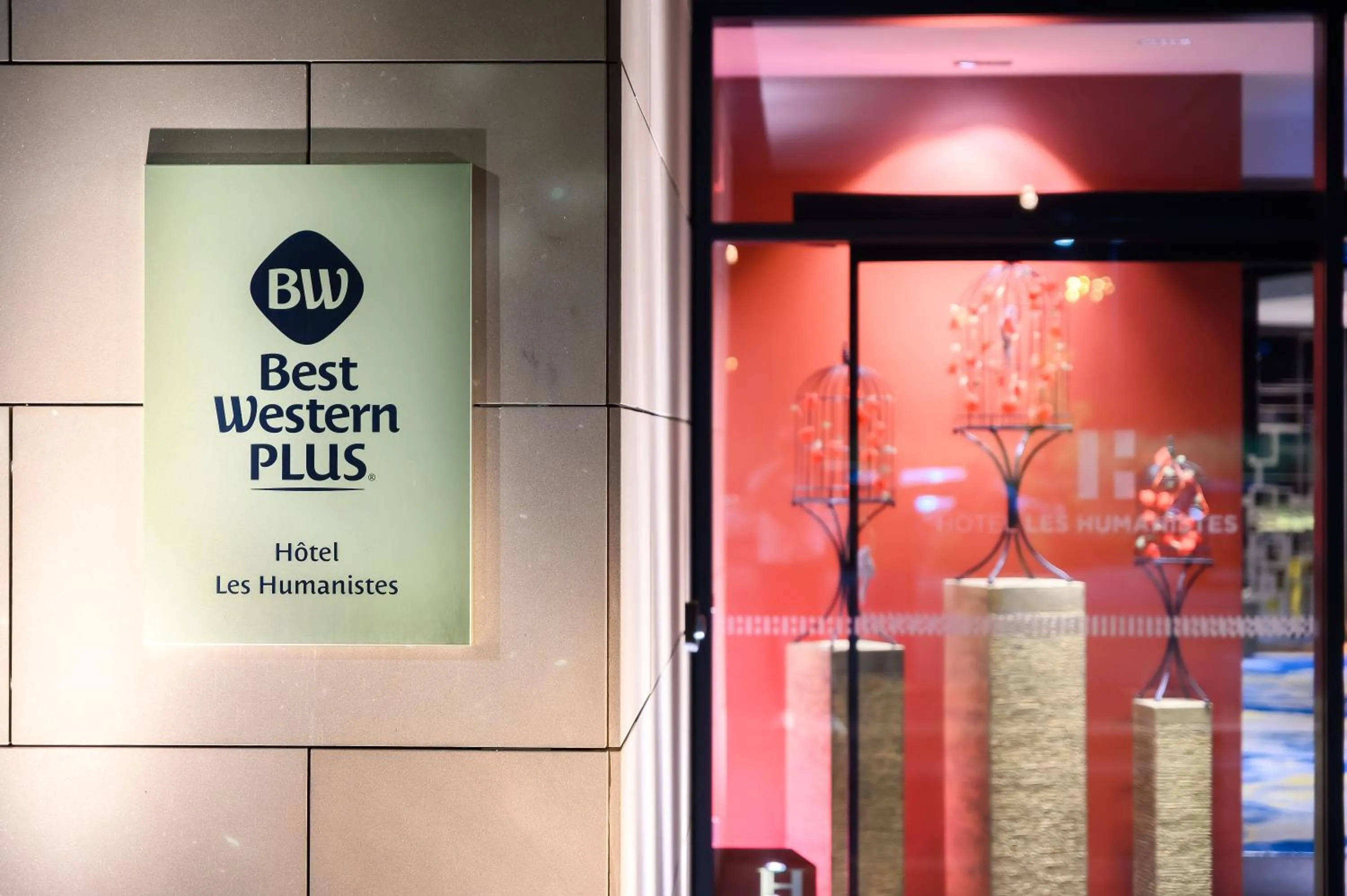 Facade/entrance in Best Western Plus Hotel & Restaurant Les Humanistes Colmar Nord
