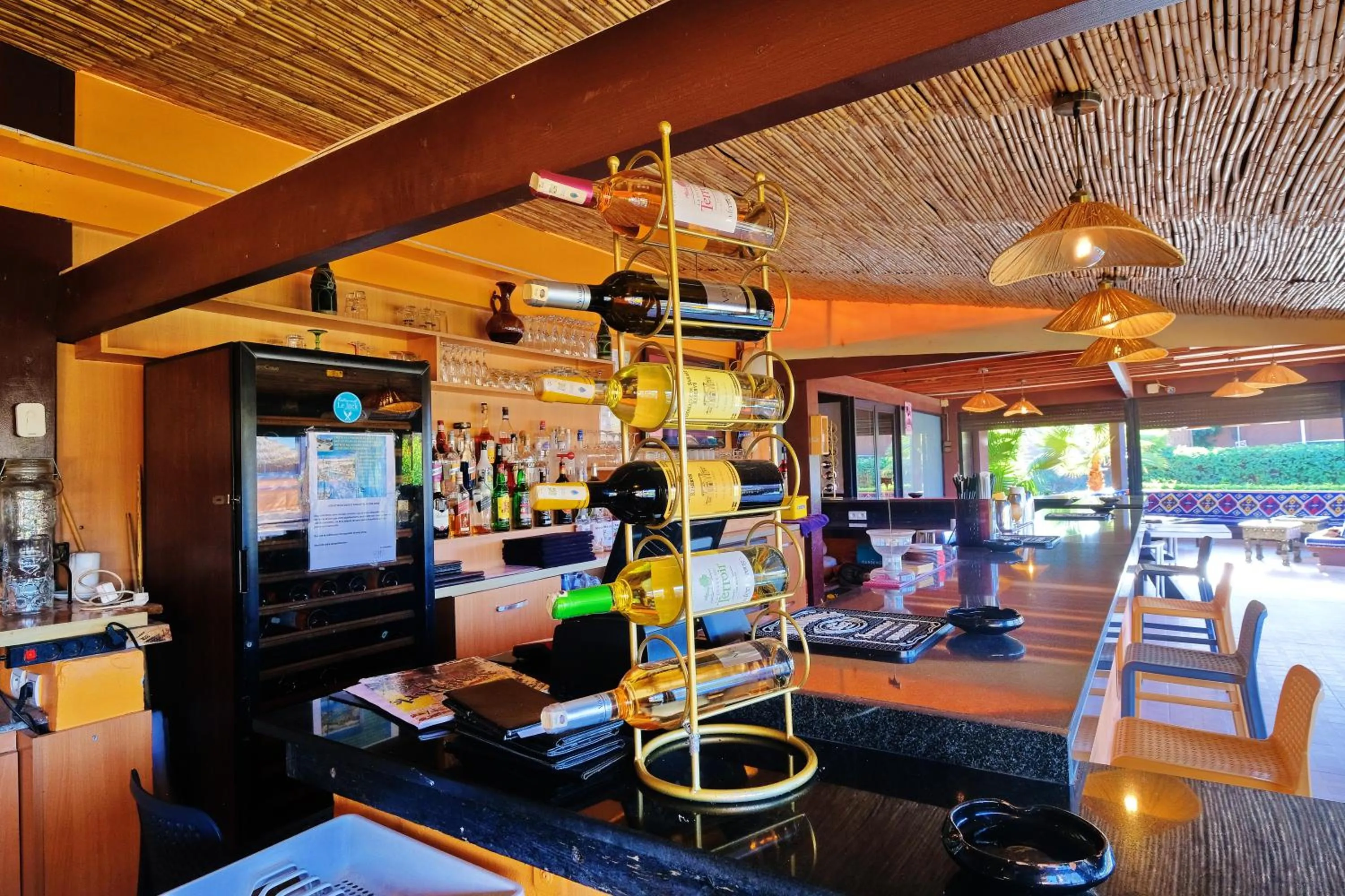 Lounge or bar in Hacienda Marrakech