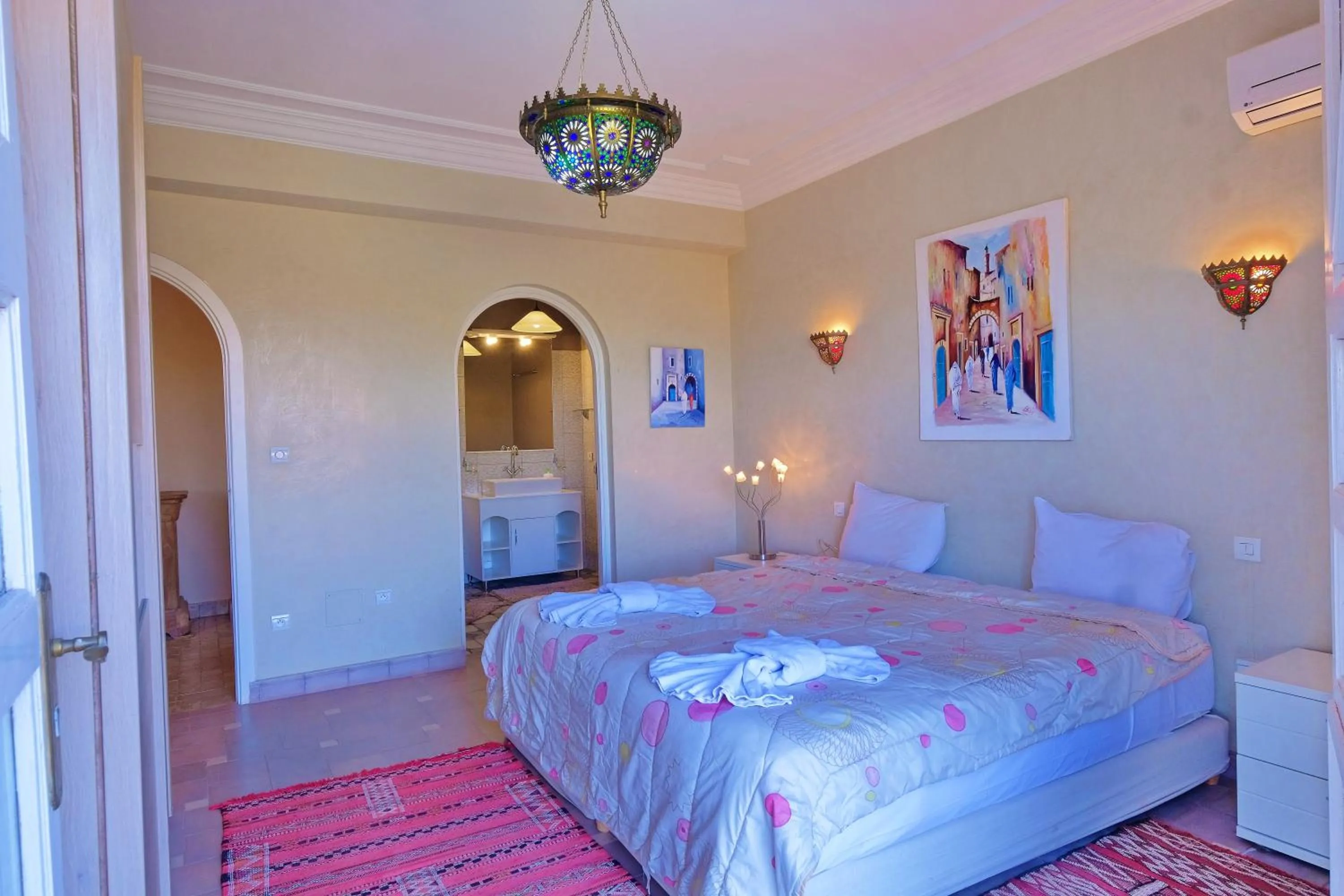 Bedroom, Bed in Hacienda Marrakech