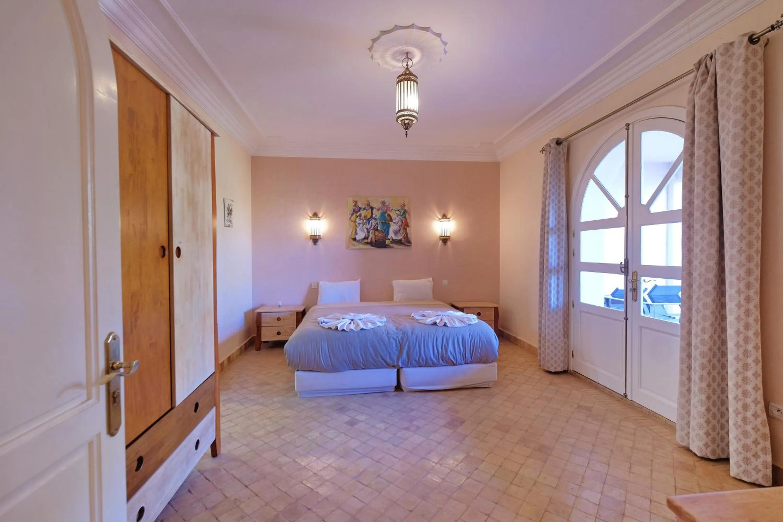 Bedroom, Bed in Hacienda Marrakech