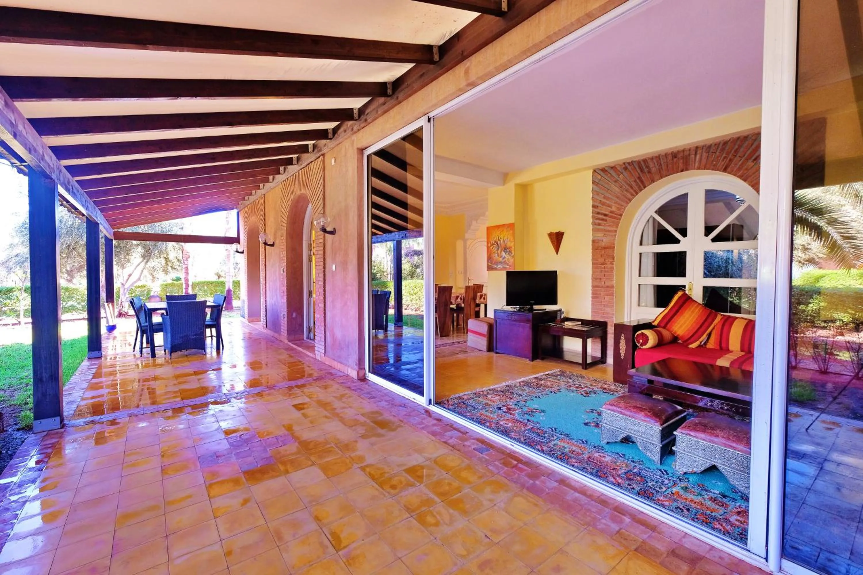 Balcony/Terrace in Hacienda Marrakech
