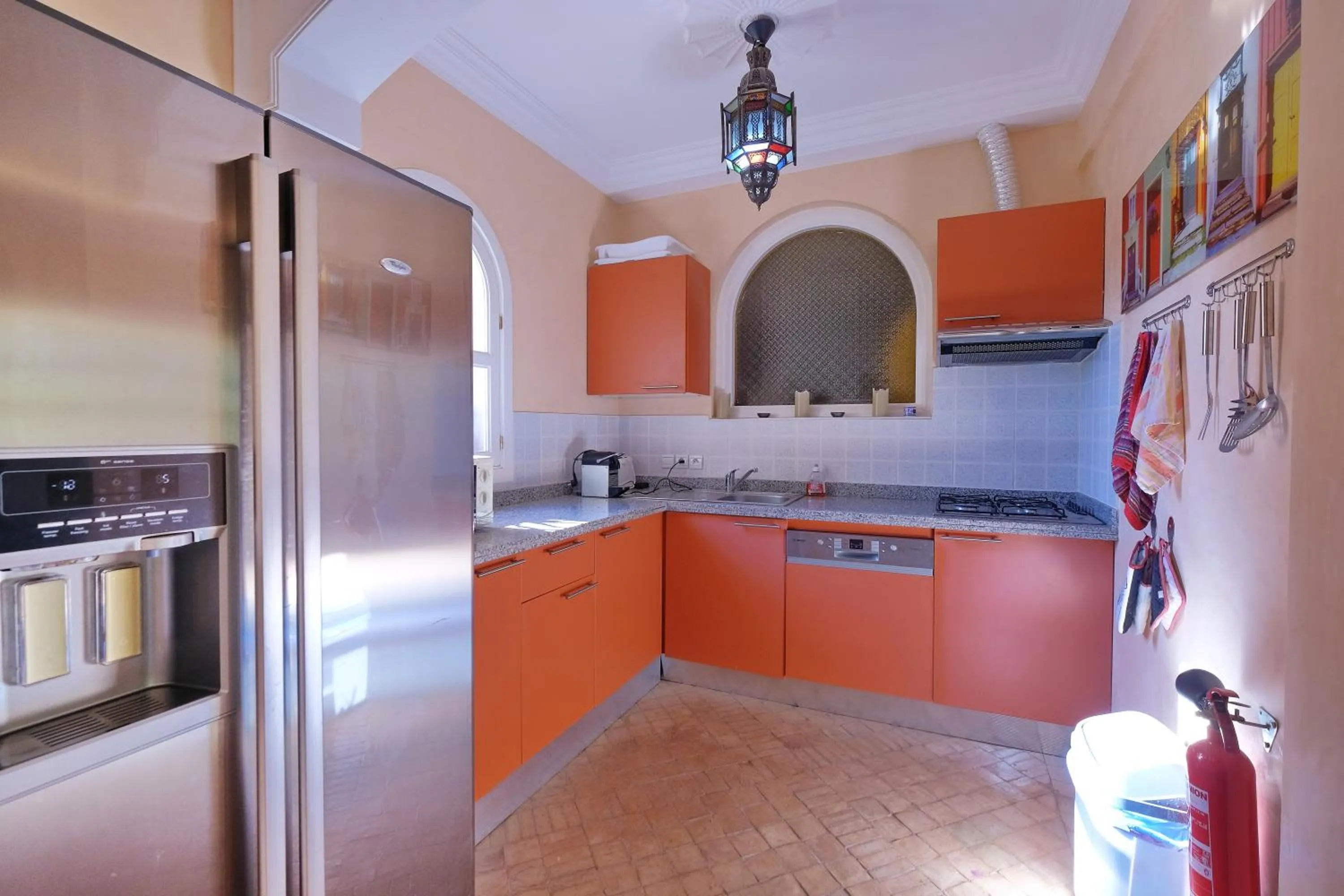 kitchen in Hacienda Marrakech