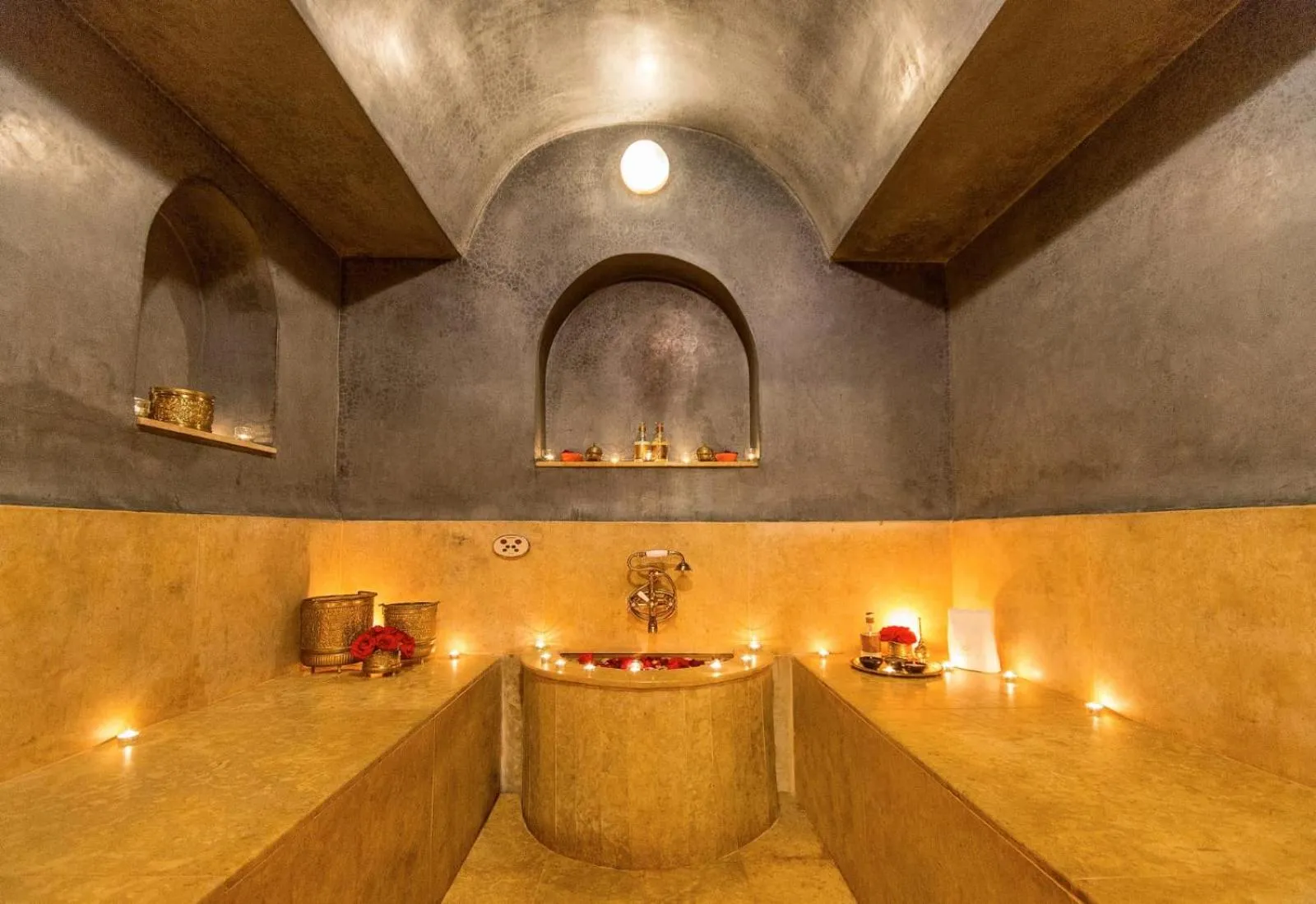 Steam room in Hacienda Marrakech