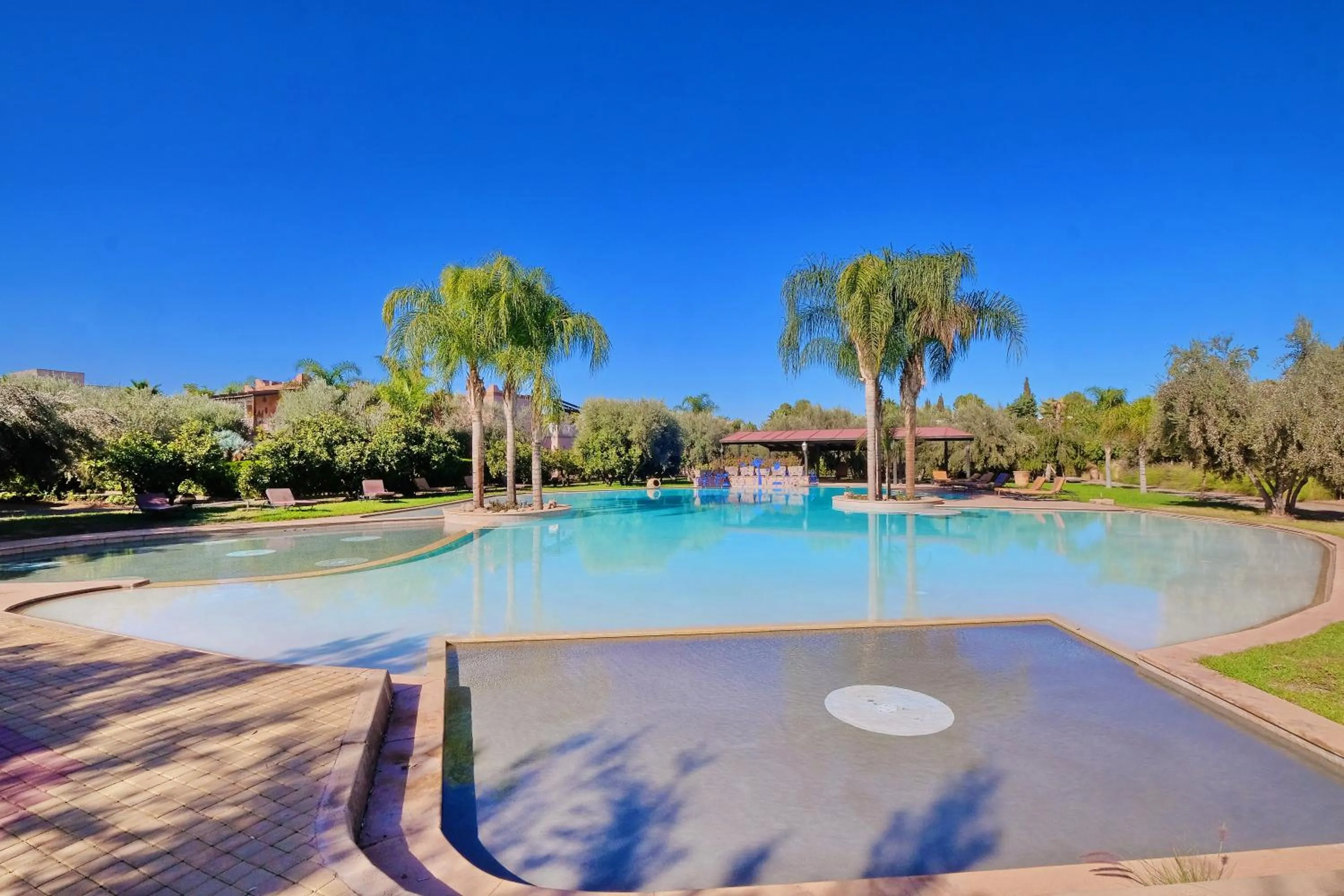 Swimming pool in Hacienda Marrakech