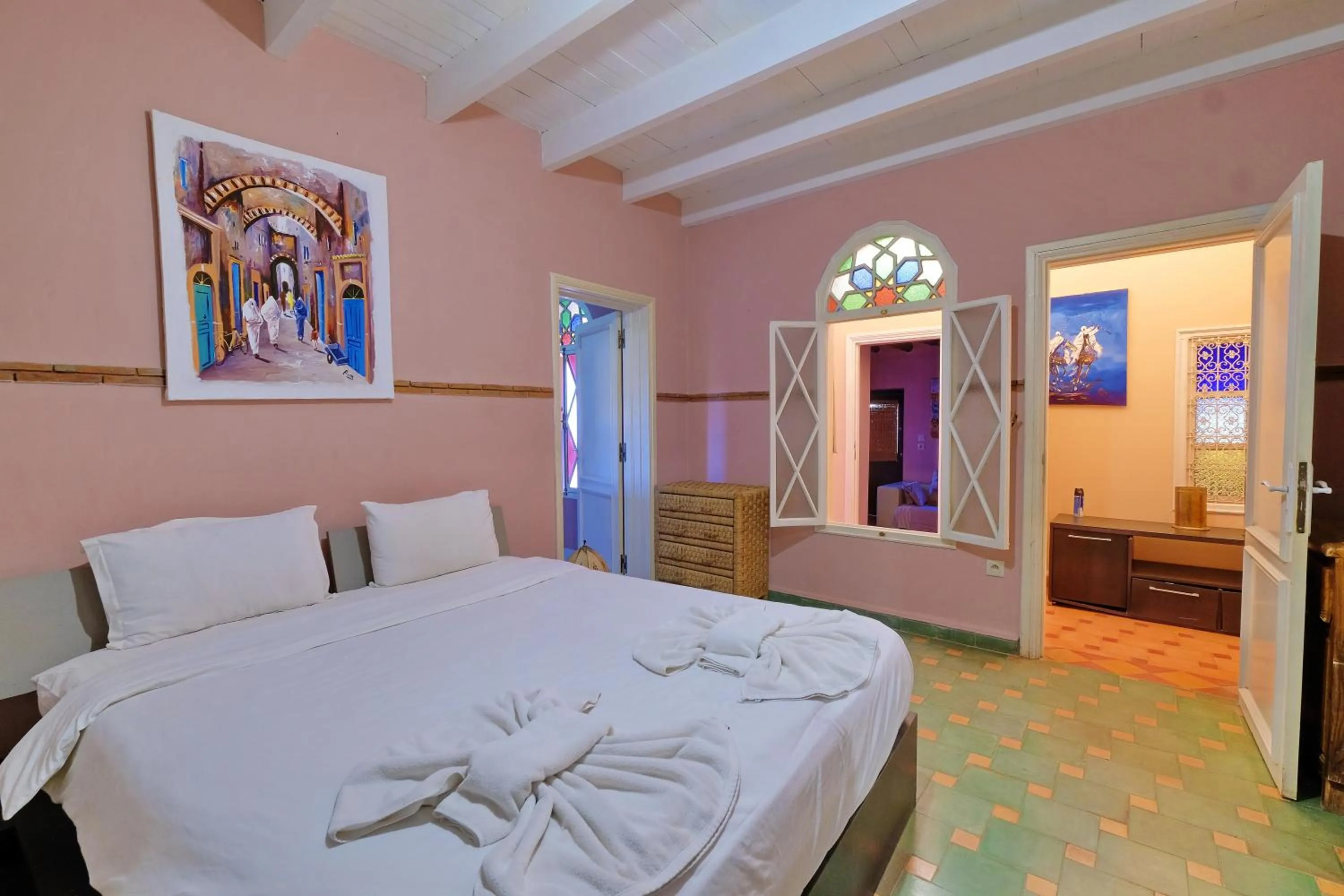 Bedroom, Bed in Hacienda Marrakech