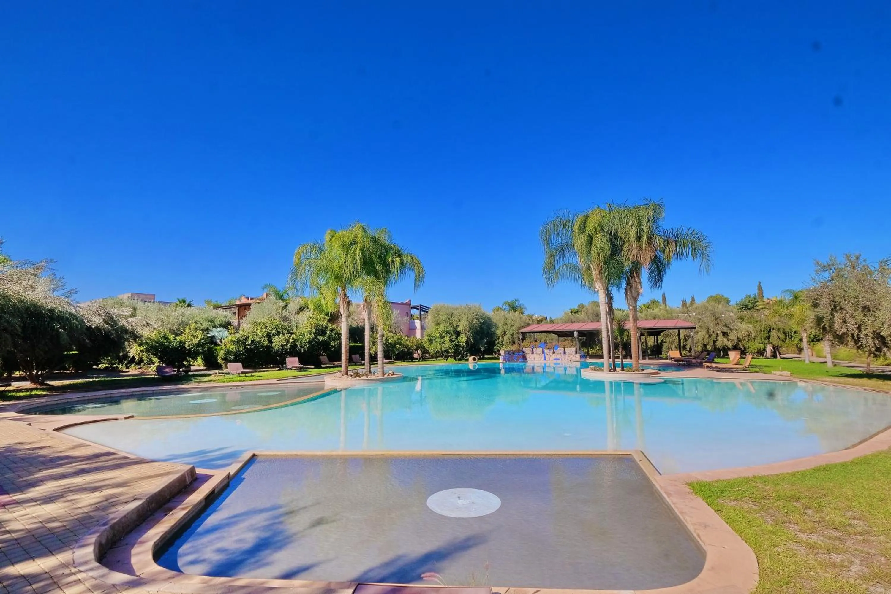 Swimming pool in Hacienda Marrakech