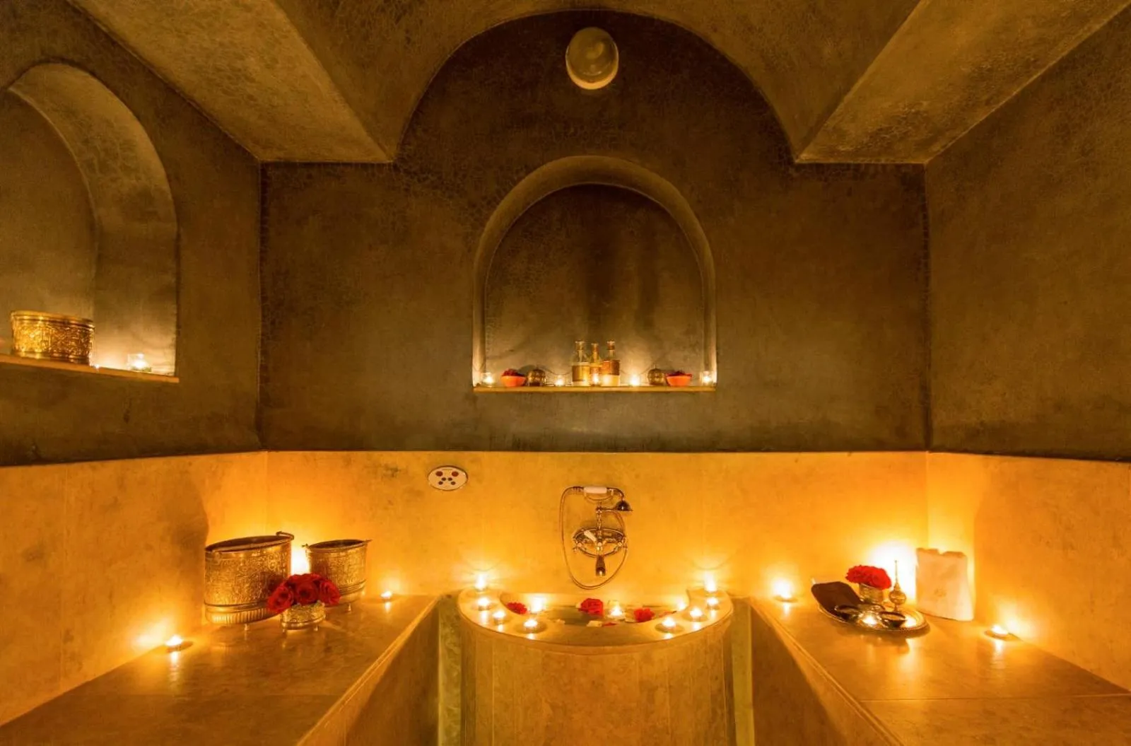 Steam room in Hacienda Marrakech