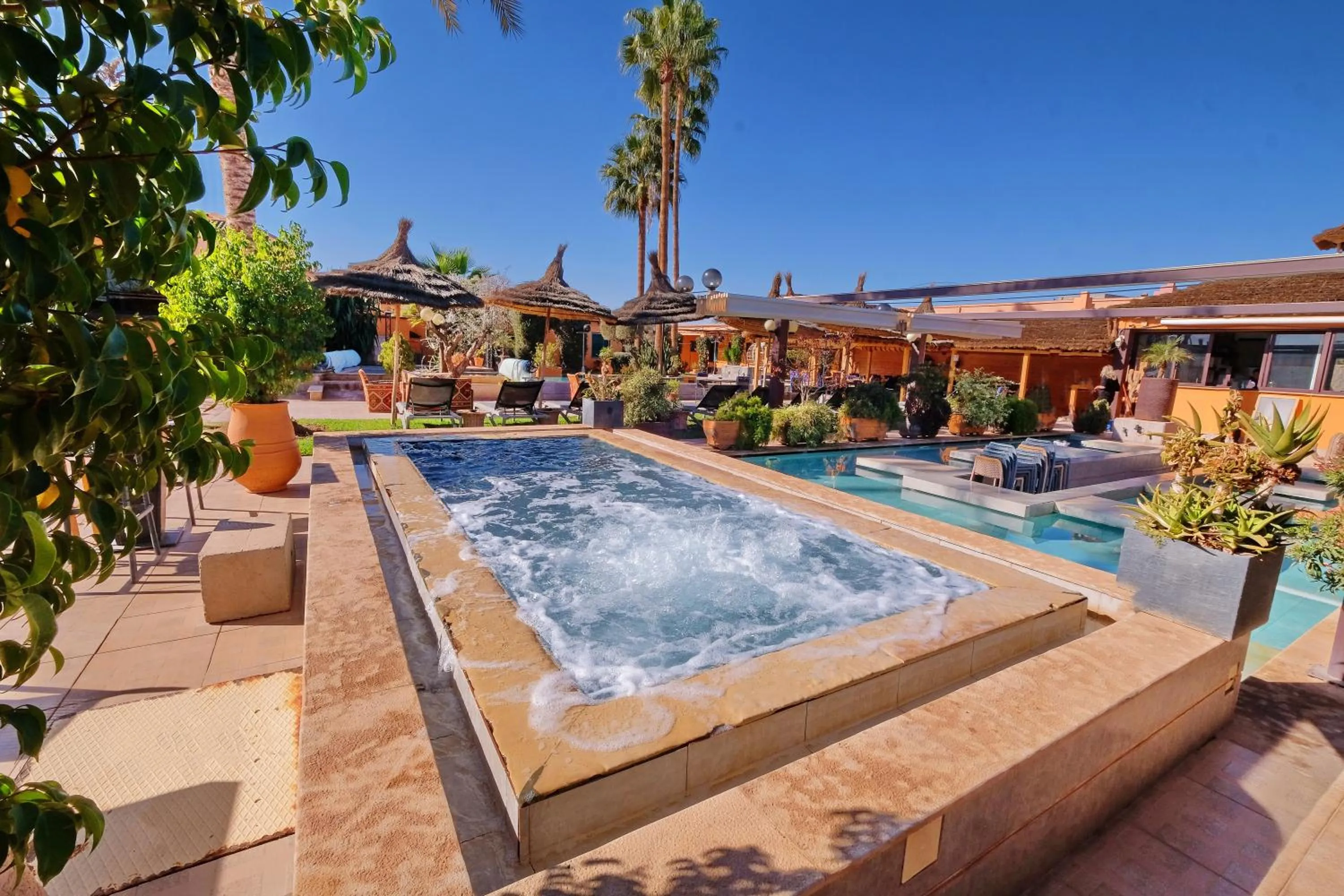 Hot Tub in Hacienda Marrakech